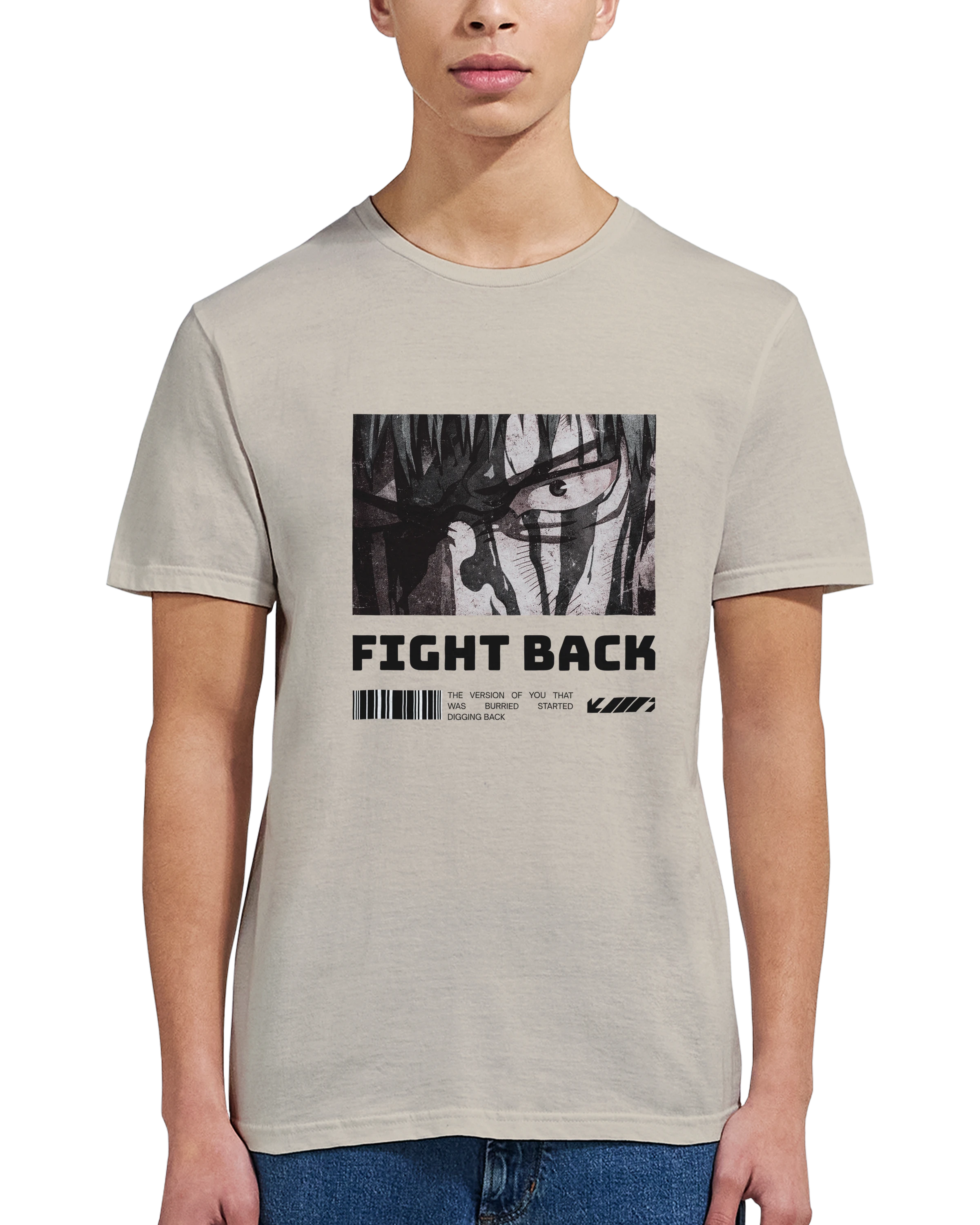 Fight Back - Light: Unisex Crewneck Tee