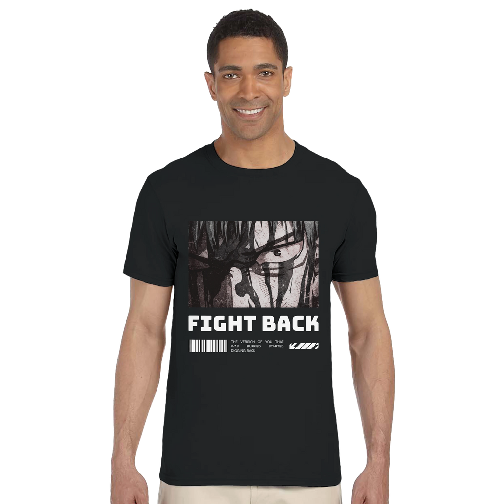 Fight Back - Dark: Unisex Crewneck Tee