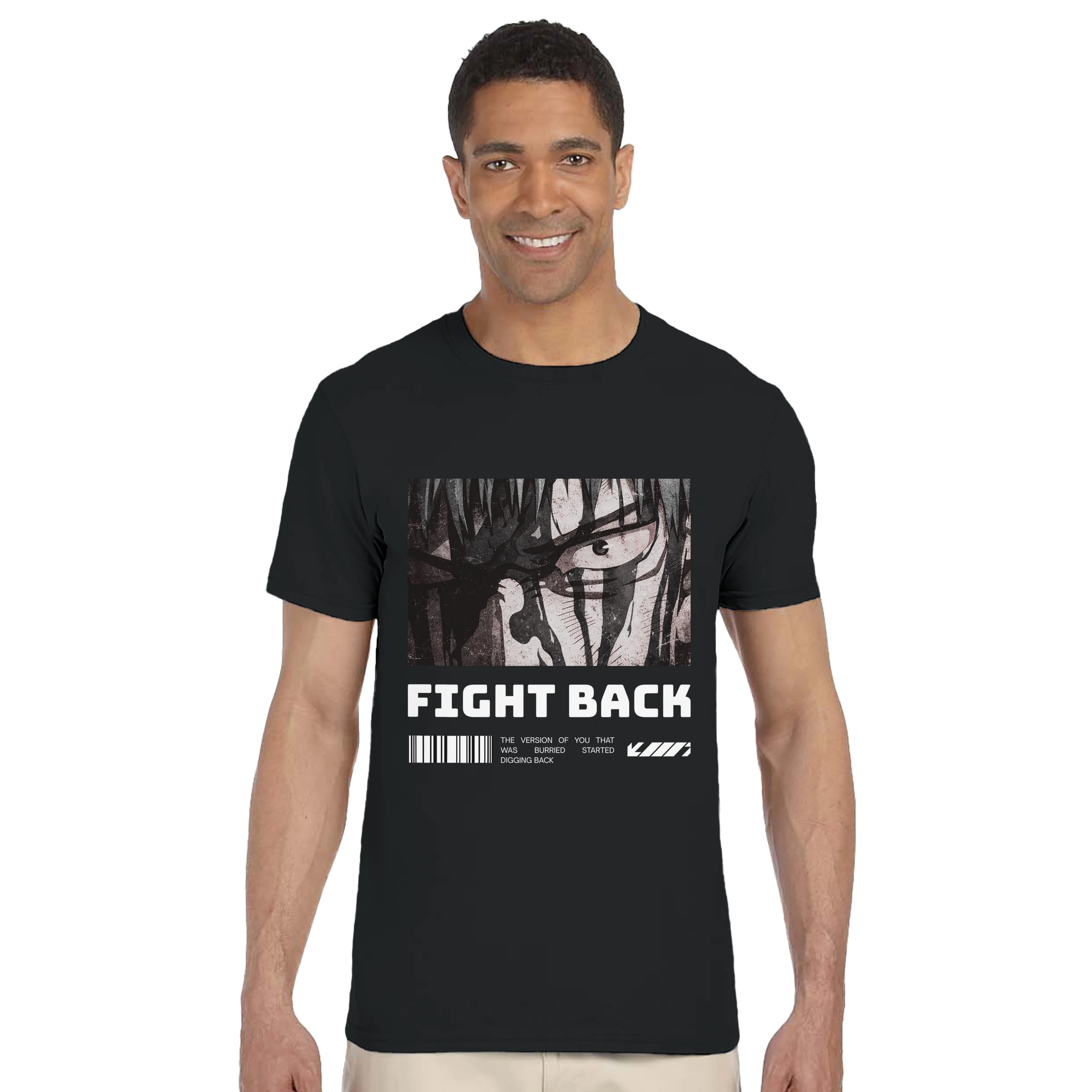 Fight Back - Dark: Unisex Crewneck Tee