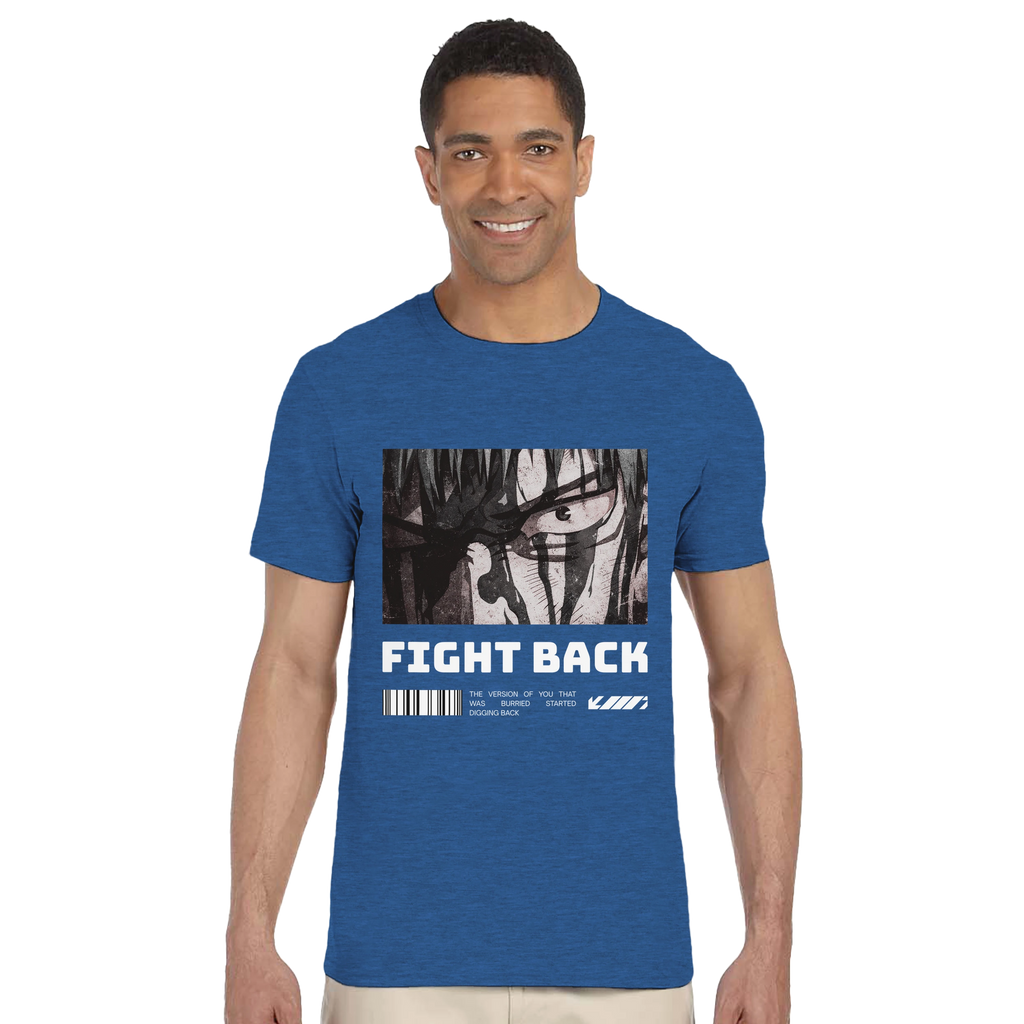 Fight Back - Dark: Unisex Crewneck Tee