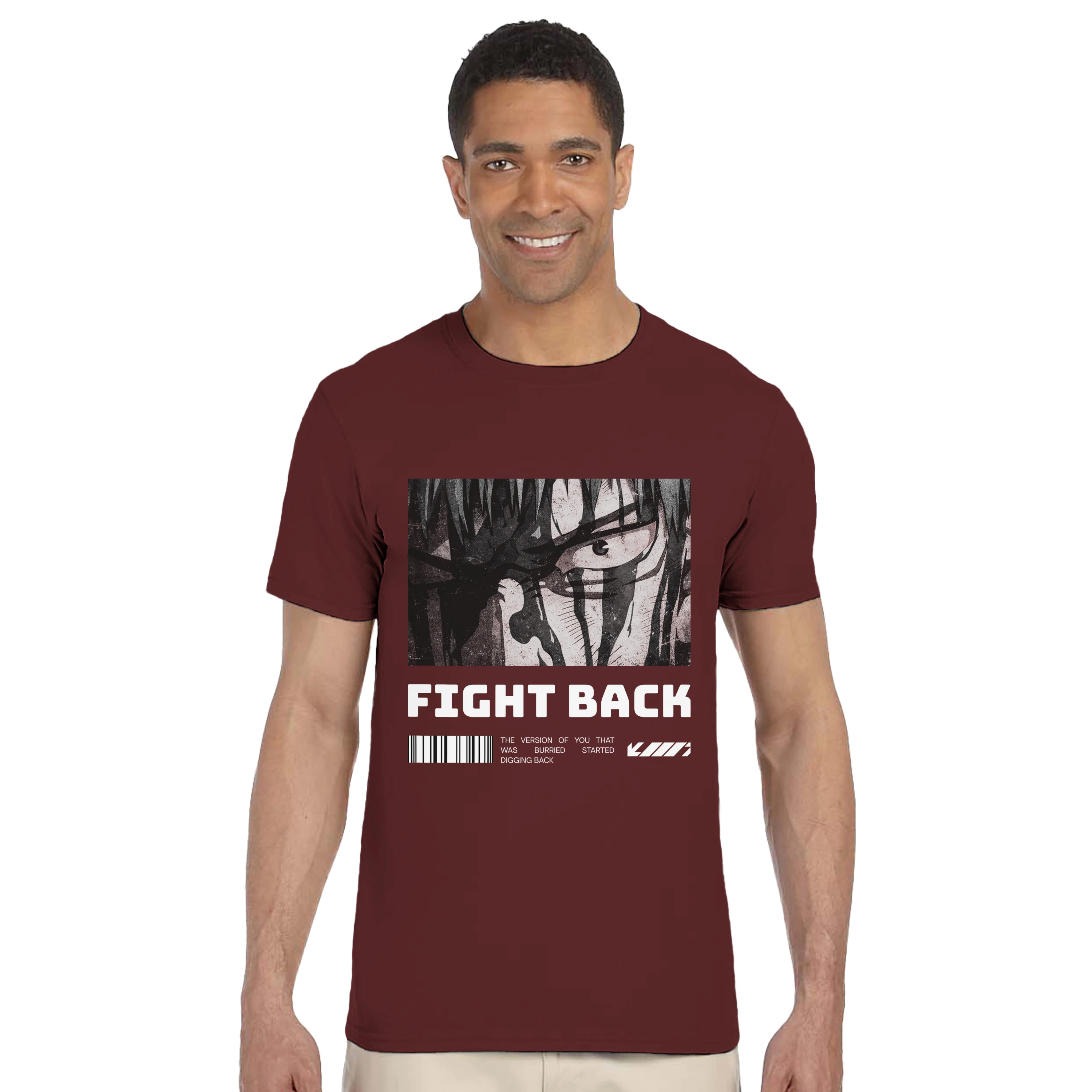 Fight Back - Dark: Unisex Crewneck Tee