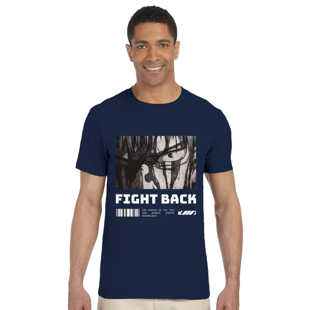 Fight Back - Dark: Unisex Crewneck Tee