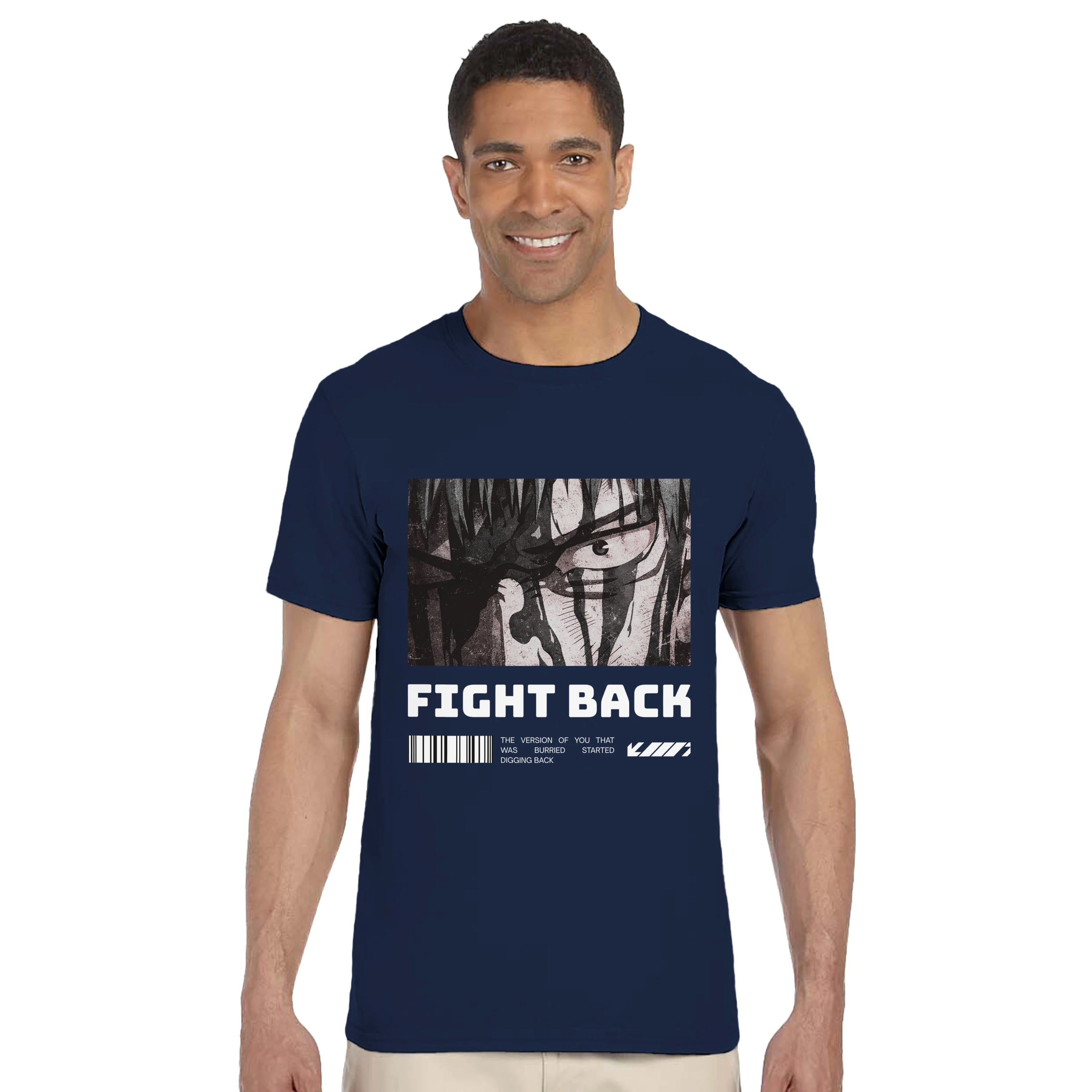 Fight Back - Dark: Unisex Crewneck Tee