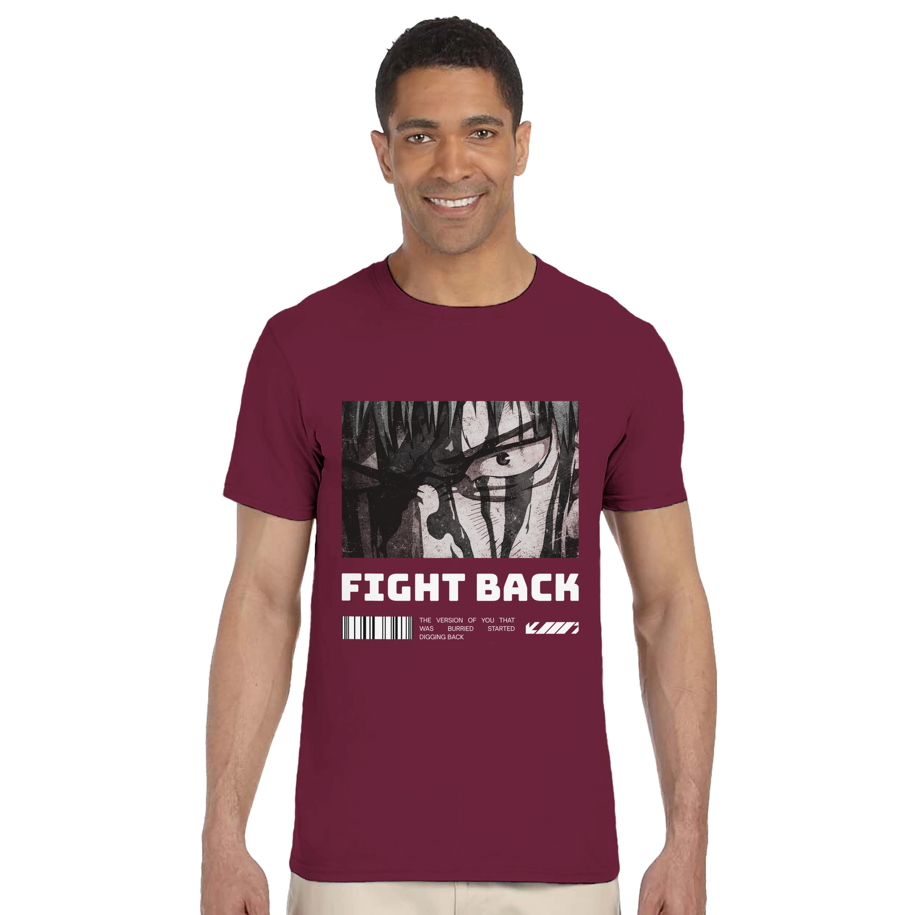 Fight Back - Dark: Unisex Crewneck Tee