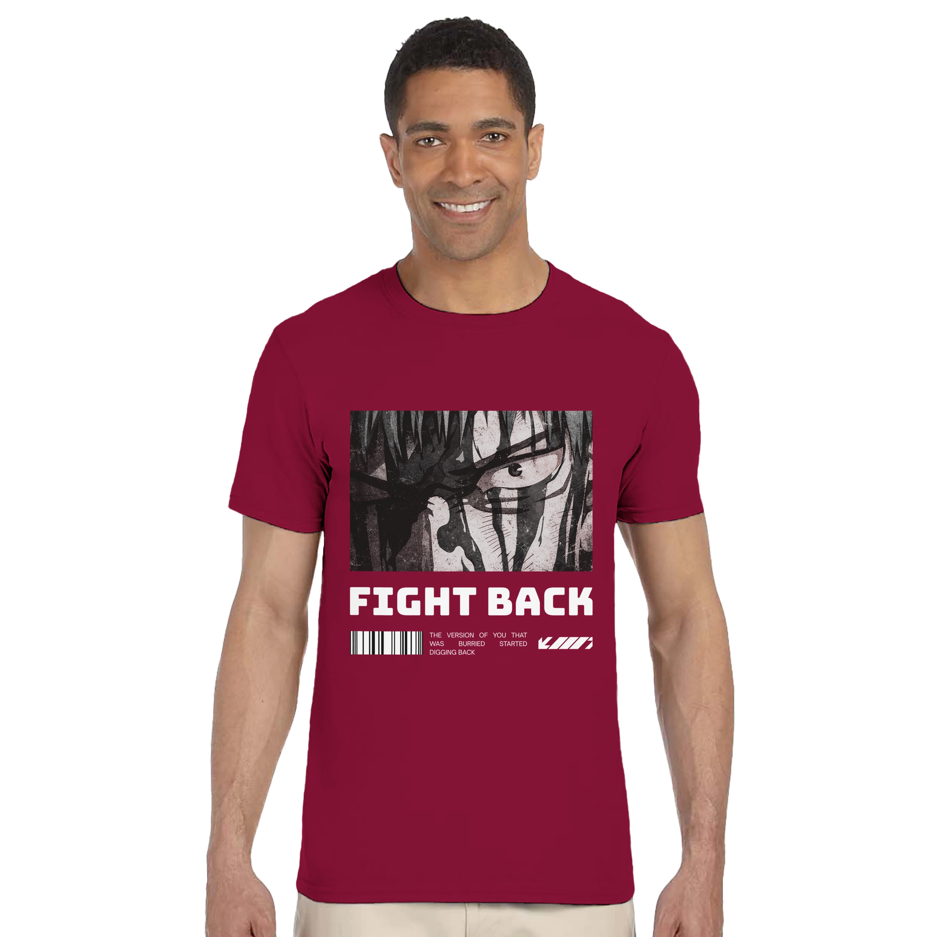 Fight Back - Dark: Unisex Crewneck Tee