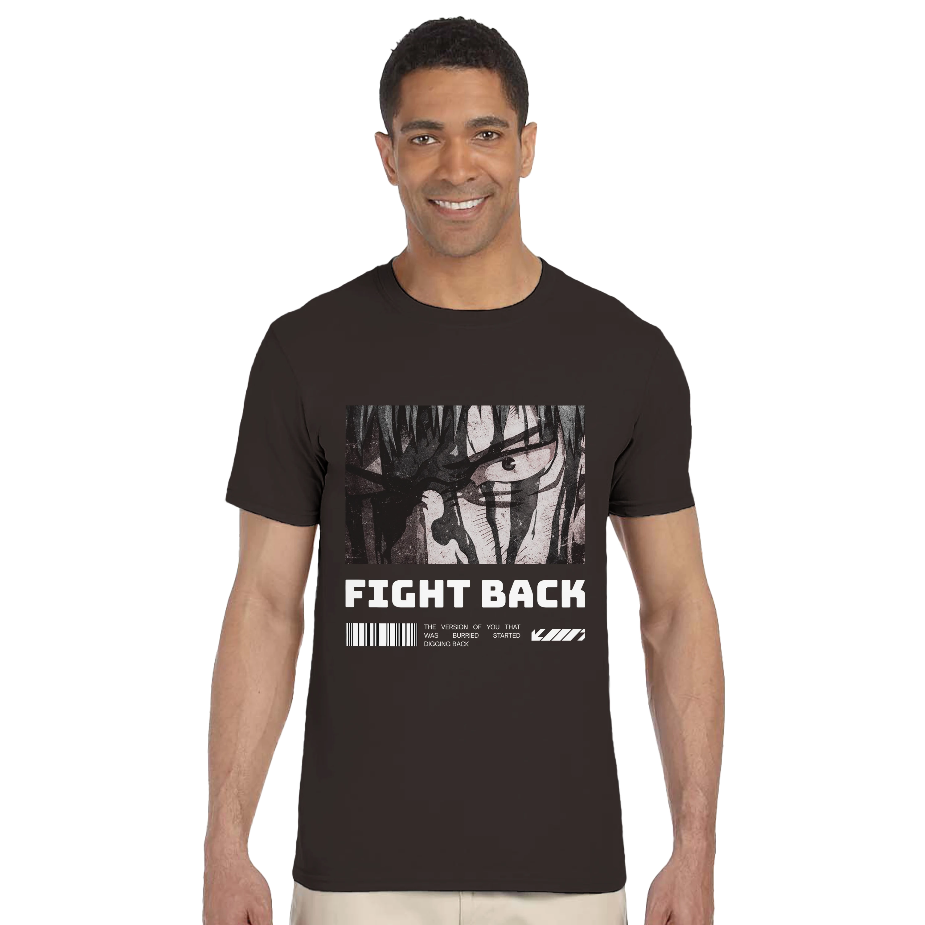 Fight Back - Dark: Unisex Crewneck Tee