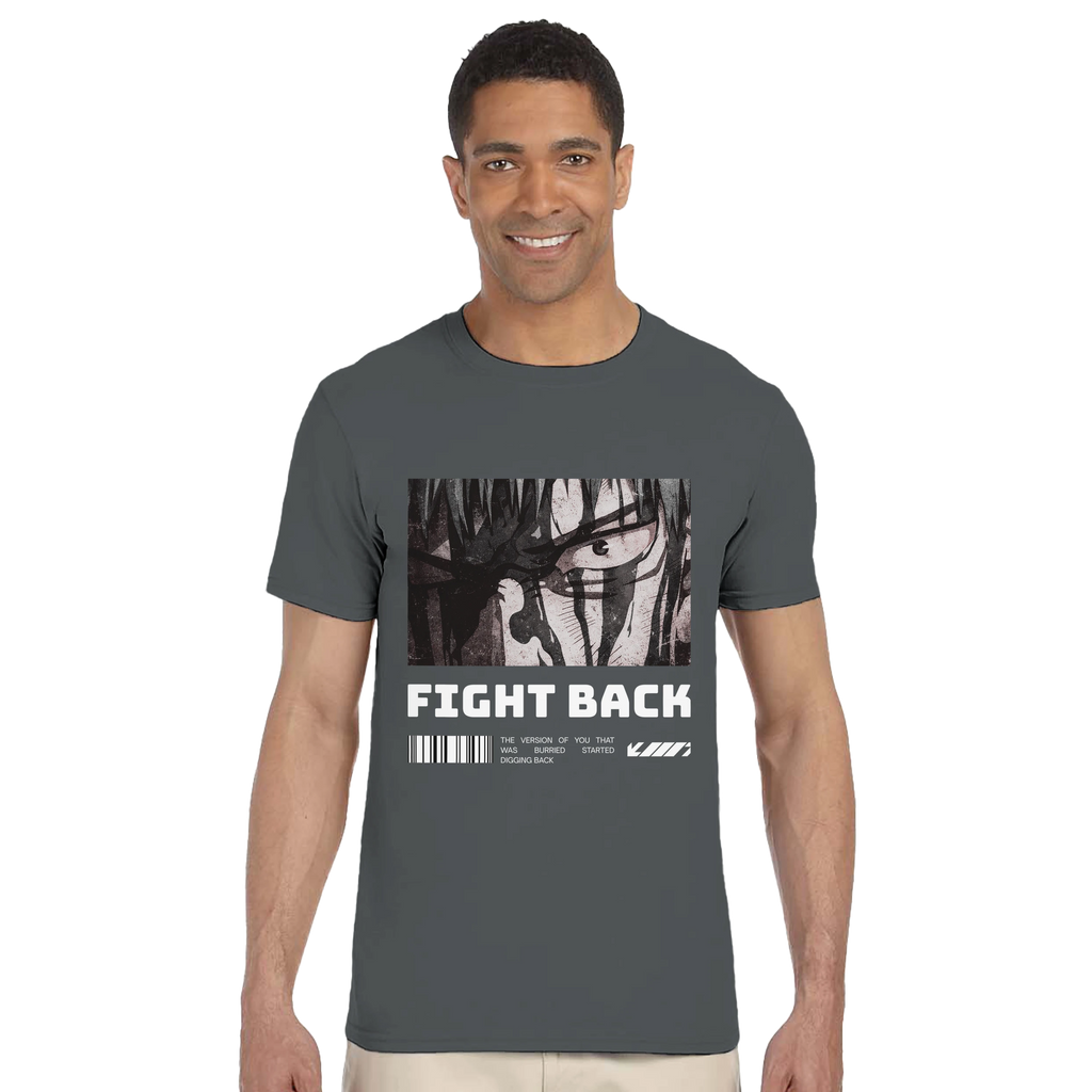 Fight Back - Dark: Unisex Crewneck Tee
