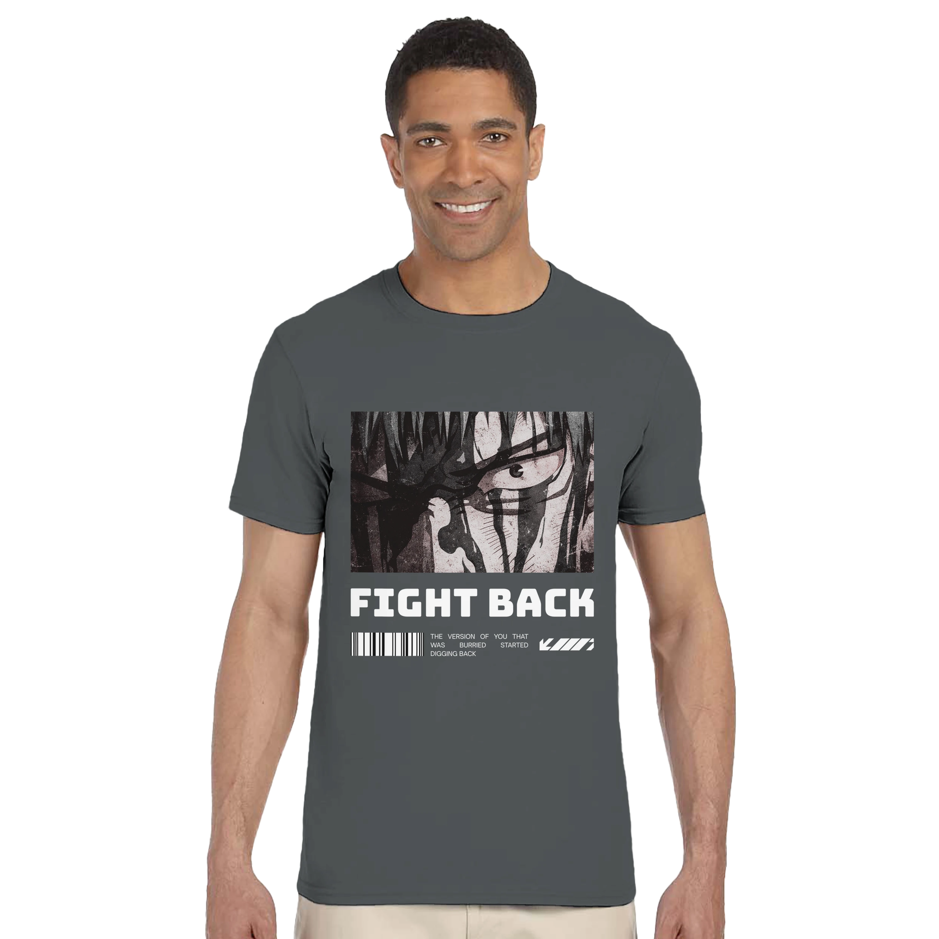 Fight Back - Dark: Unisex Crewneck Tee