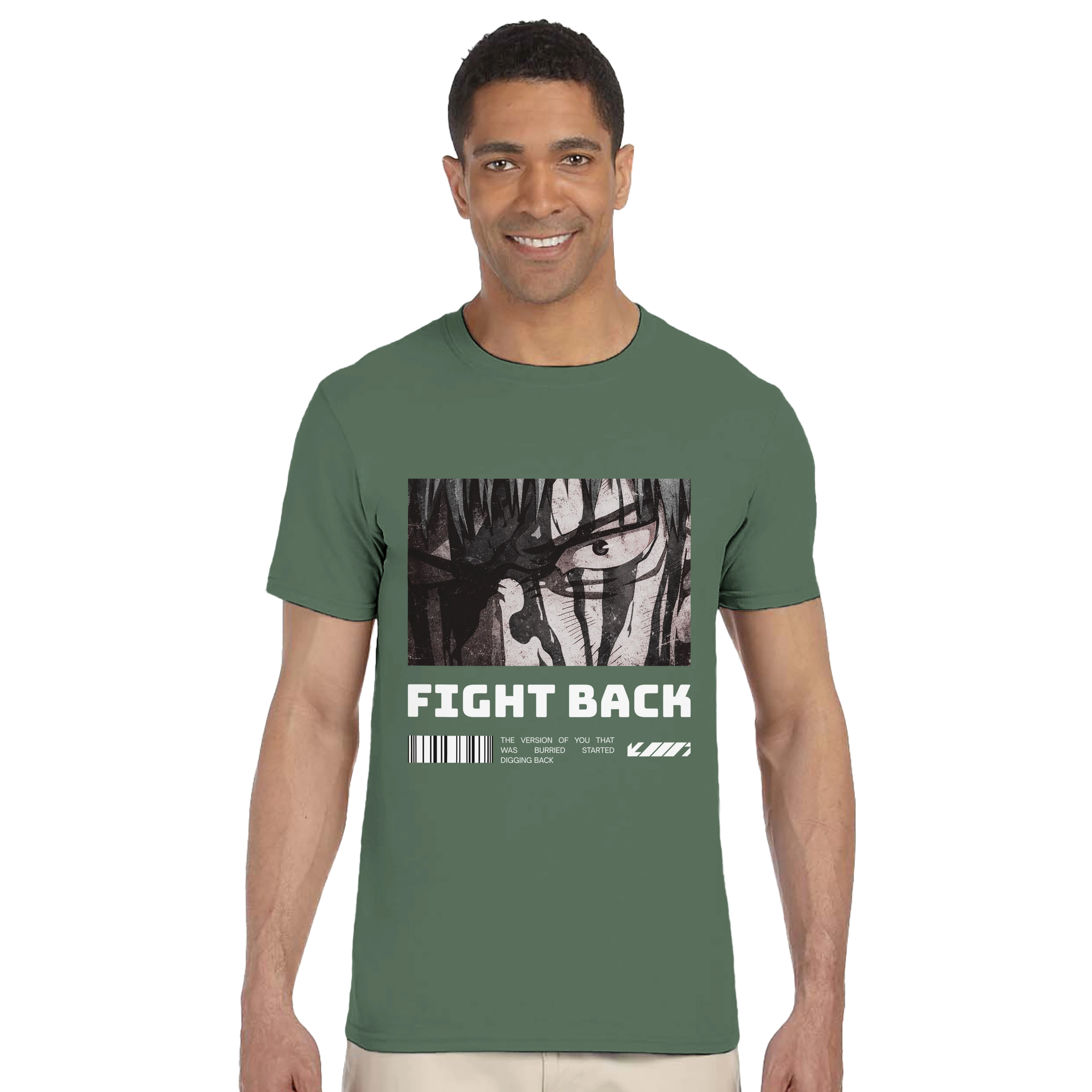 Fight Back - Dark: Unisex Crewneck Tee