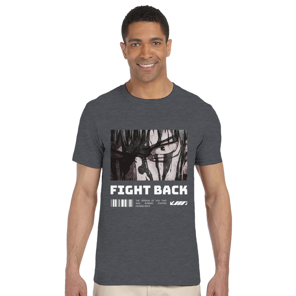Fight Back - Dark: Unisex Crewneck Tee