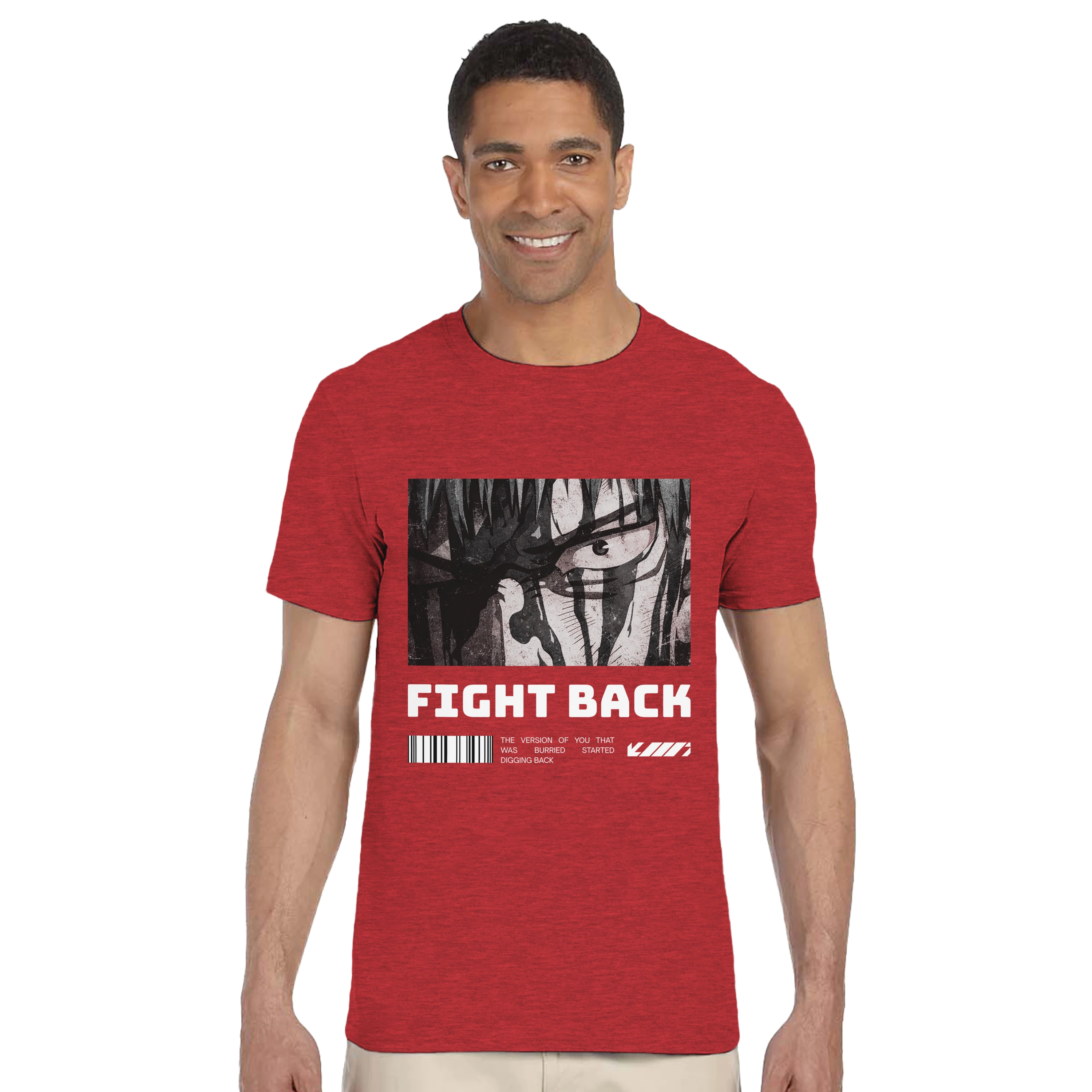 Fight Back - Dark: Unisex Crewneck Tee