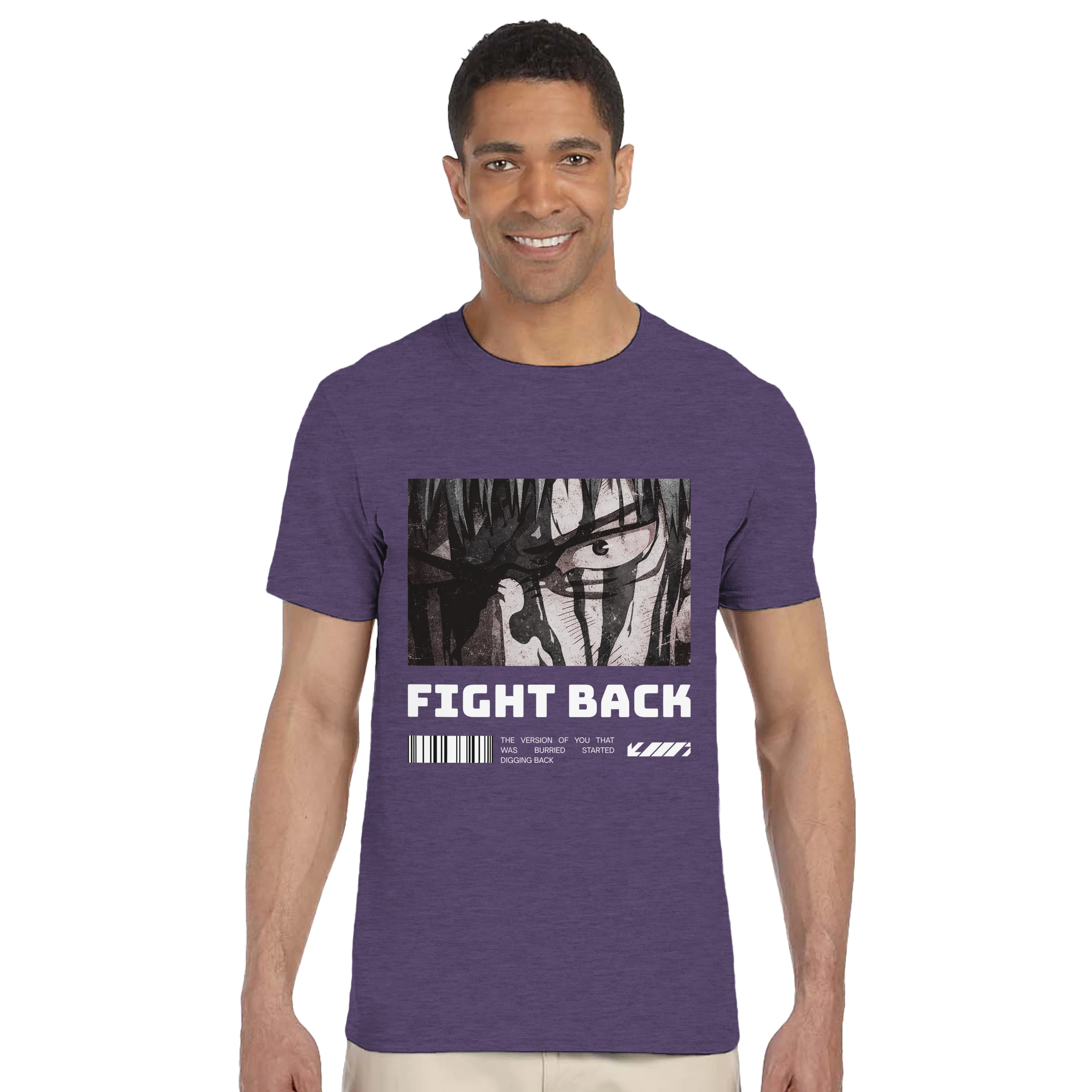 Fight Back - Dark: Unisex Crewneck Tee