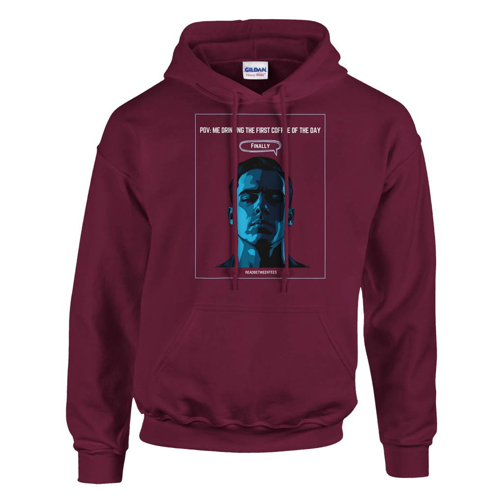 Finally Awake: Unisex Pullover Hoodie