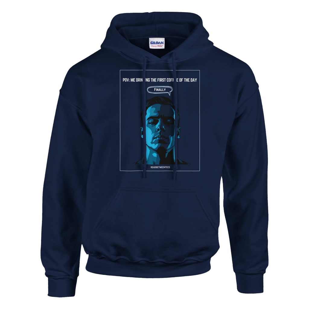 Finally Awake: Unisex Pullover Hoodie