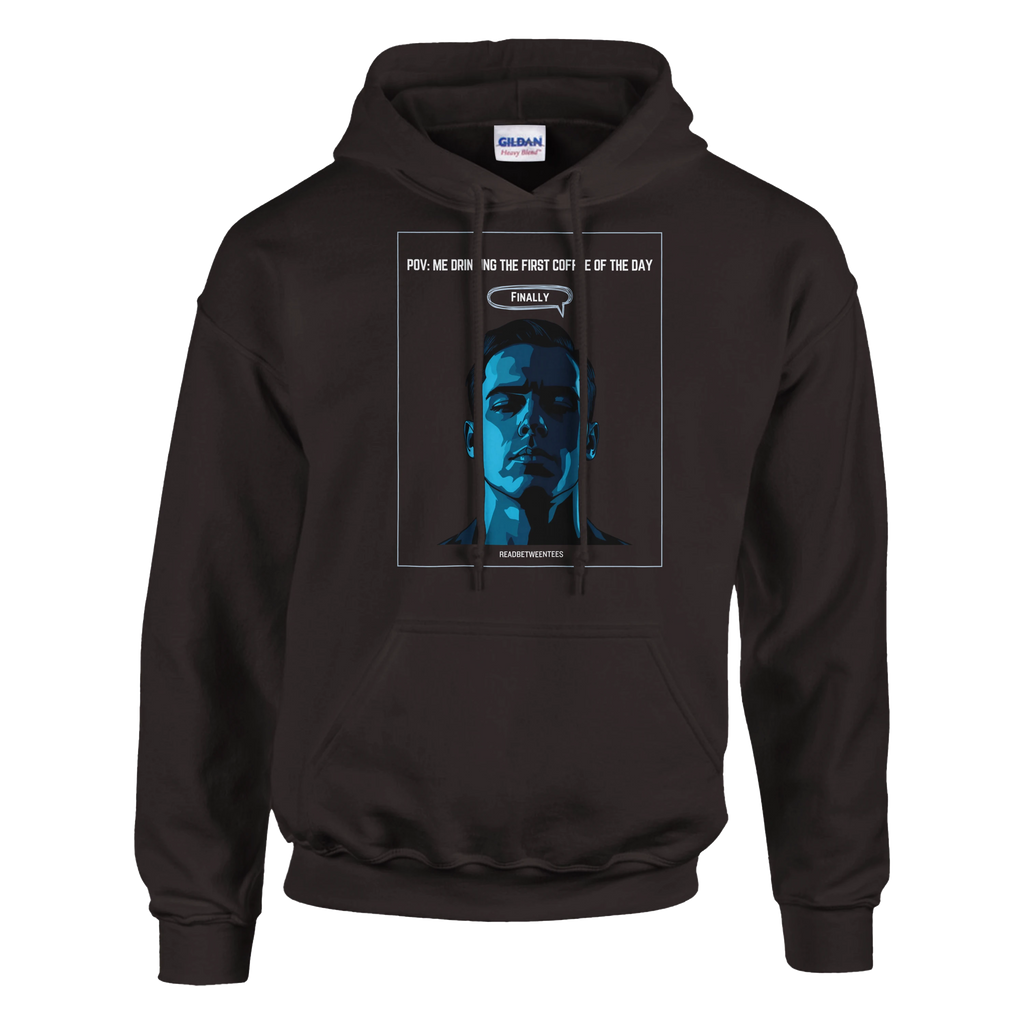 Finally Awake: Unisex Pullover Hoodie