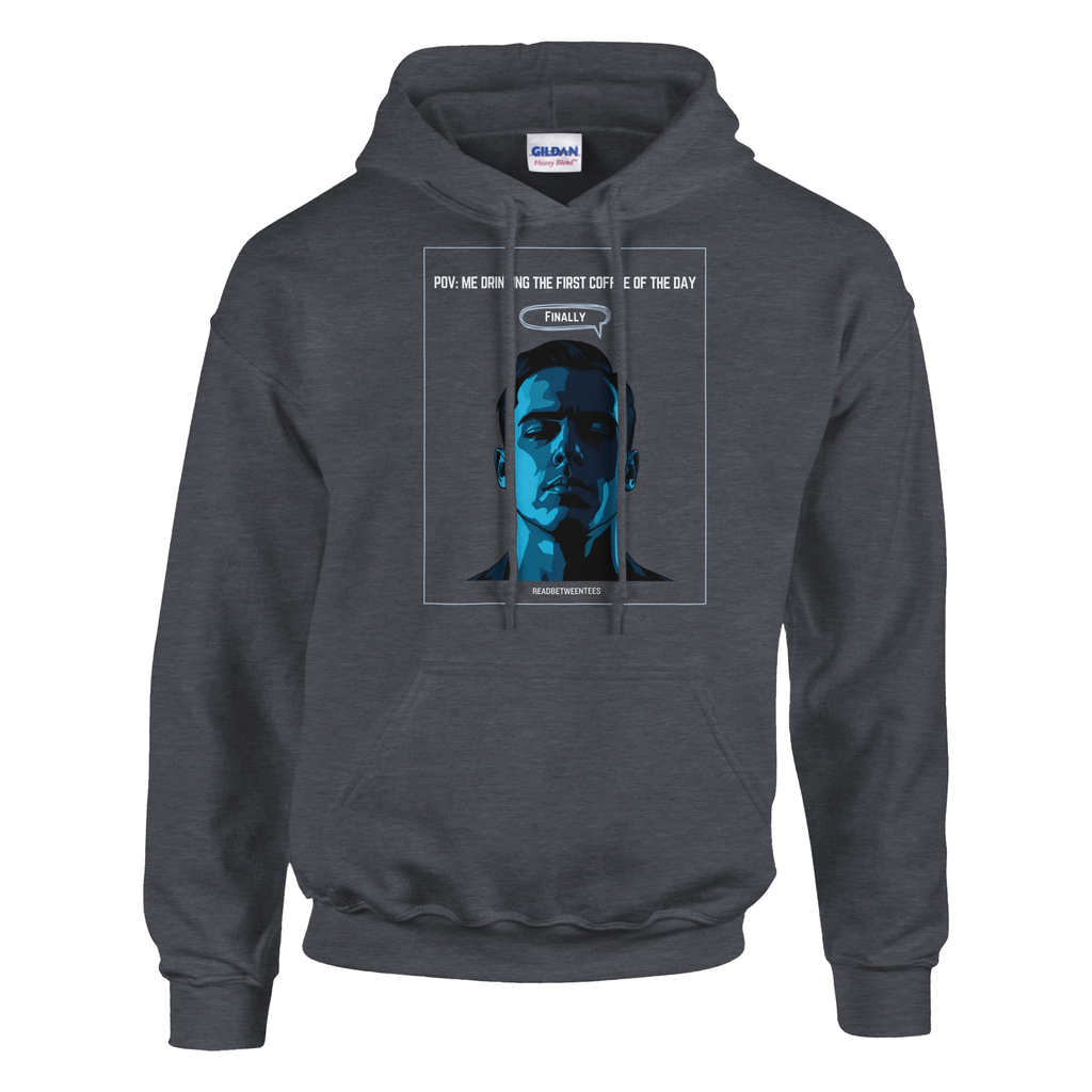 Finally Awake: Unisex Pullover Hoodie