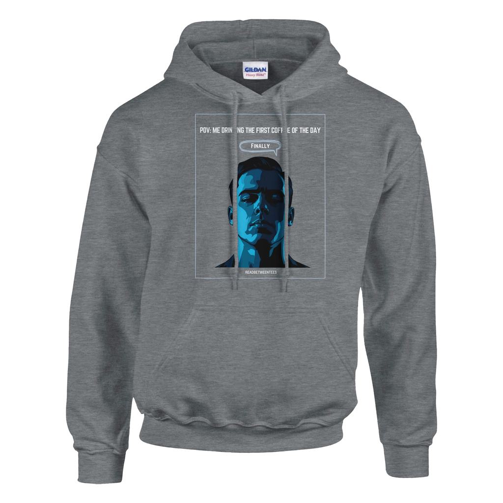 Finally Awake: Unisex Pullover Hoodie