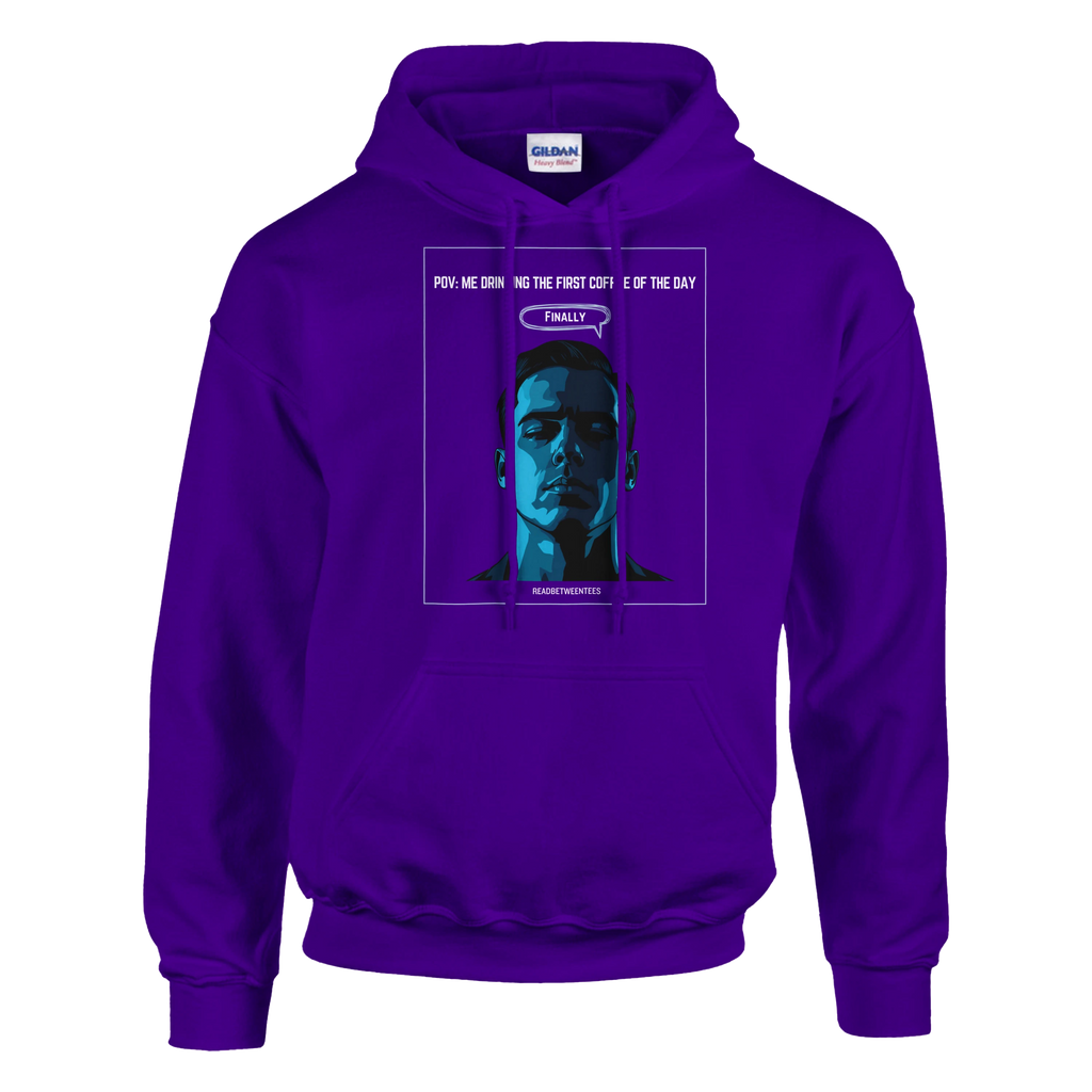 Finally Awake: Unisex Pullover Hoodie