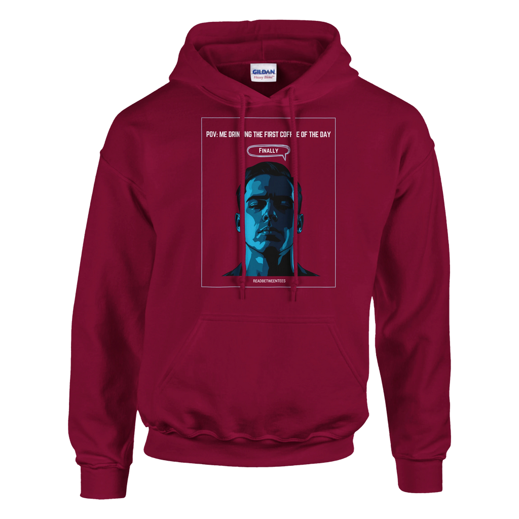 Finally Awake: Unisex Pullover Hoodie