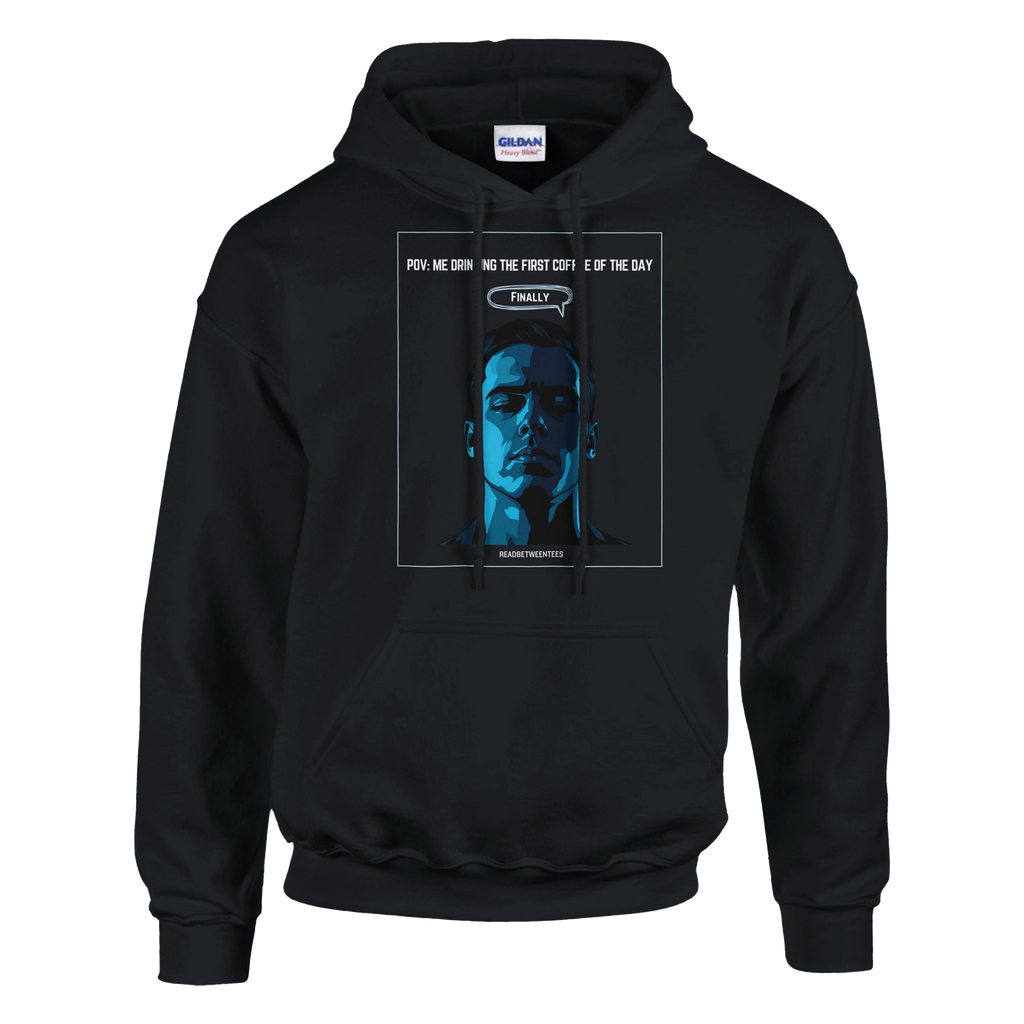 Finally Awake: Unisex Pullover Hoodie