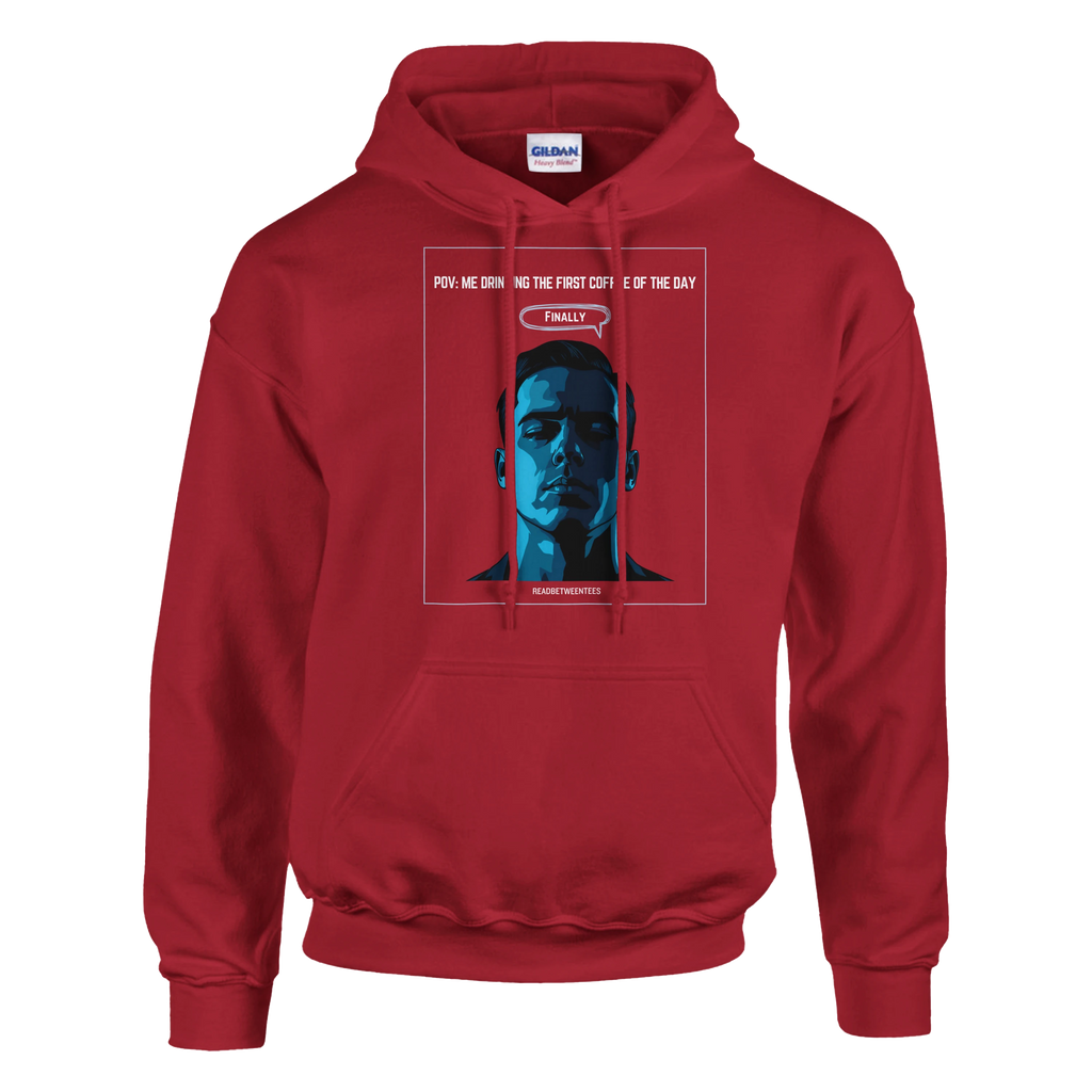 Finally Awake: Unisex Pullover Hoodie