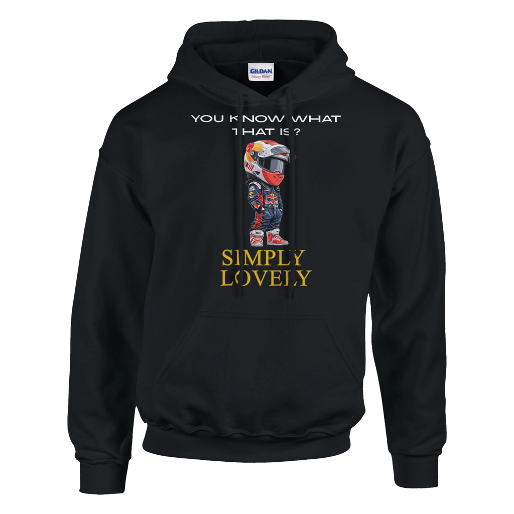 Simply Lovely: Unisex Pullover Hoodie