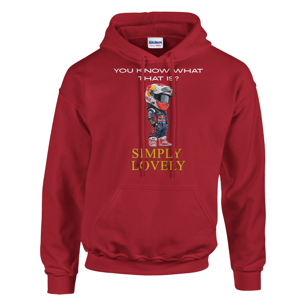 Simply Lovely: Unisex Pullover Hoodie