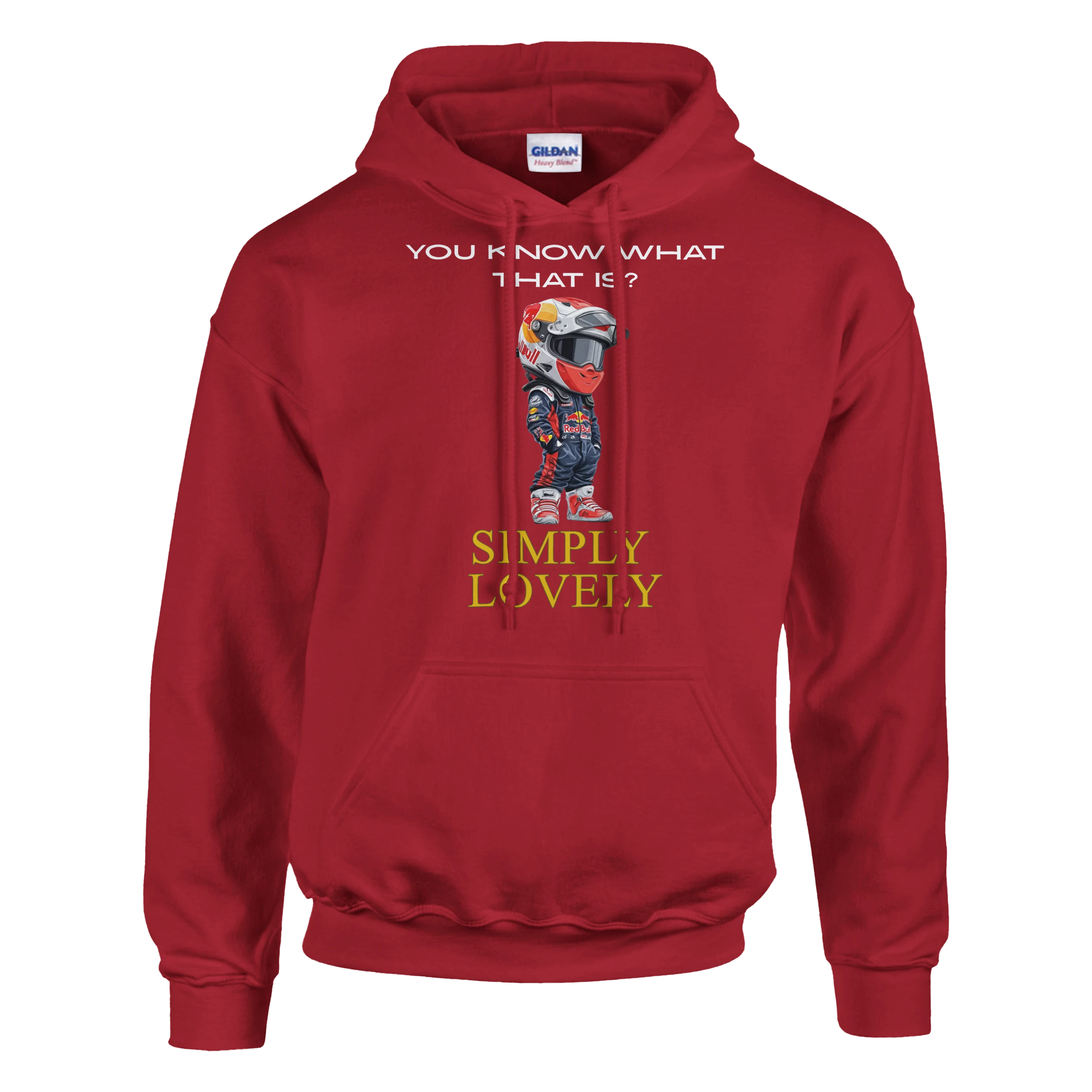 Simply Lovely: Unisex Pullover Hoodie