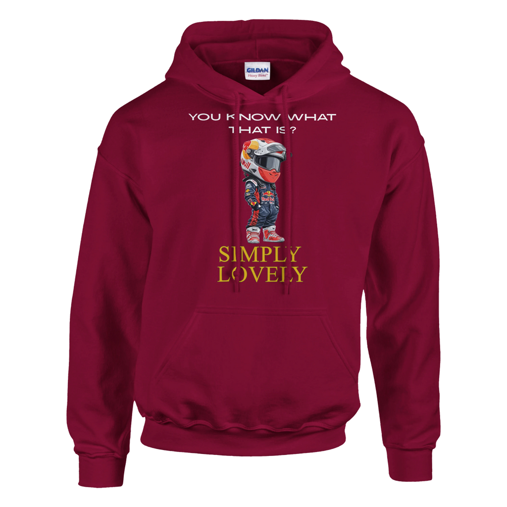 Simply Lovely: Unisex Pullover Hoodie