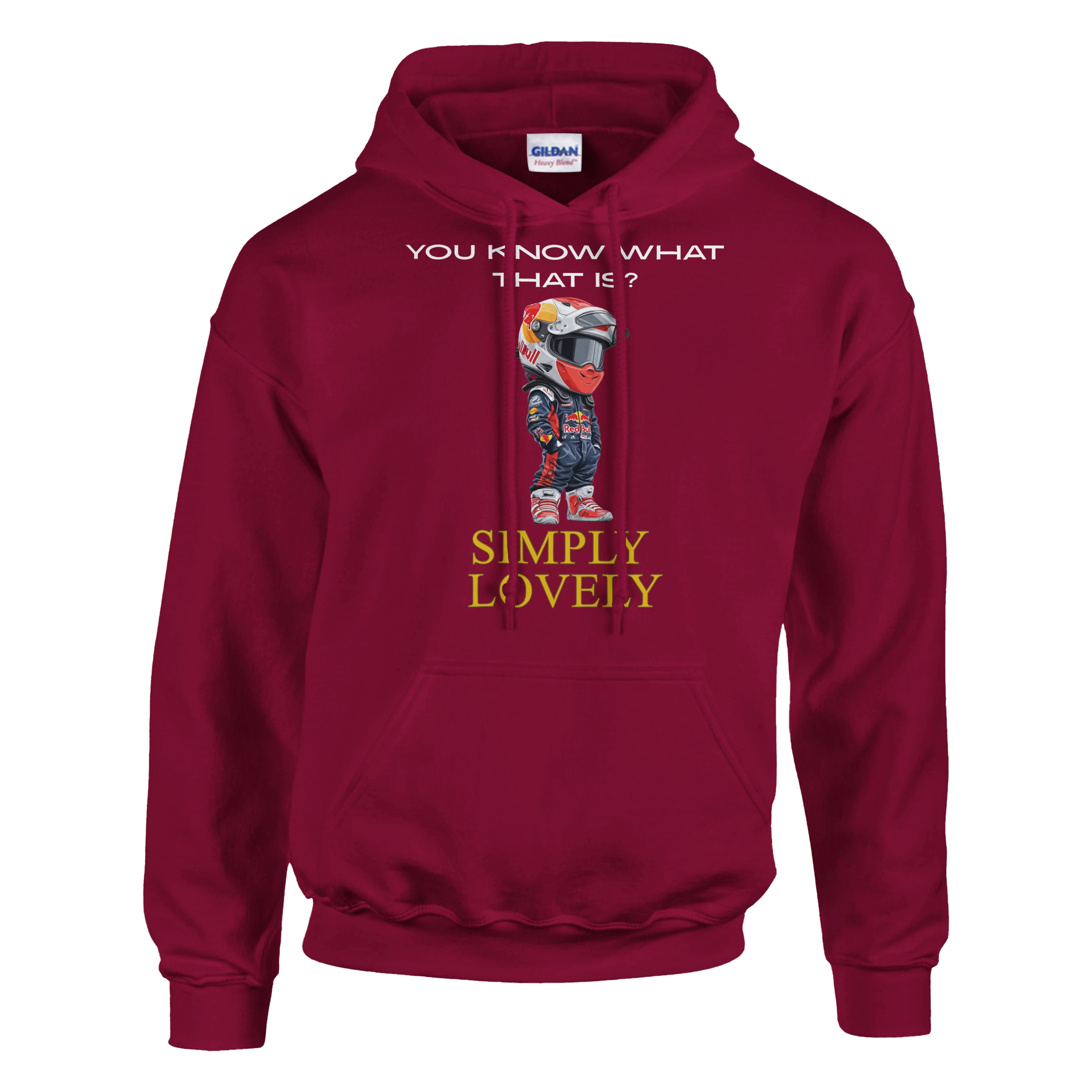 Simply Lovely: Unisex Pullover Hoodie