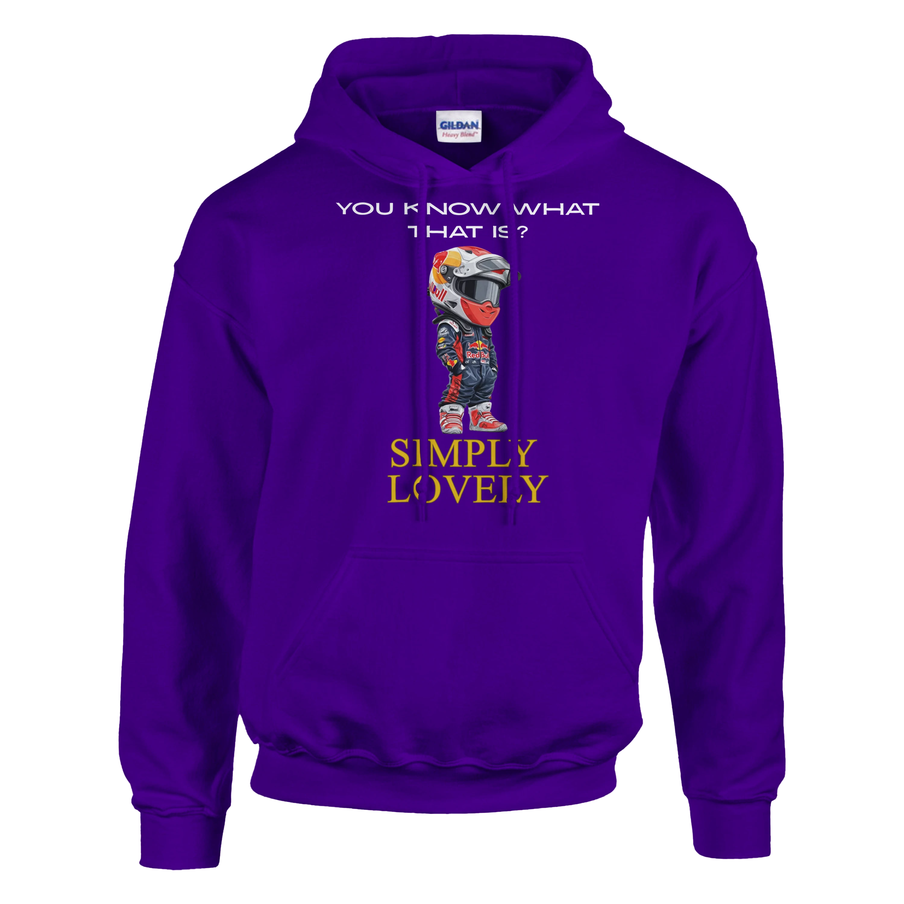 Simply Lovely: Unisex Pullover Hoodie