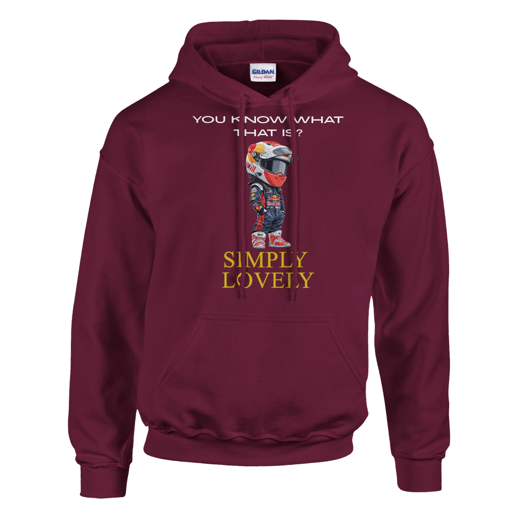 Simply Lovely: Unisex Pullover Hoodie