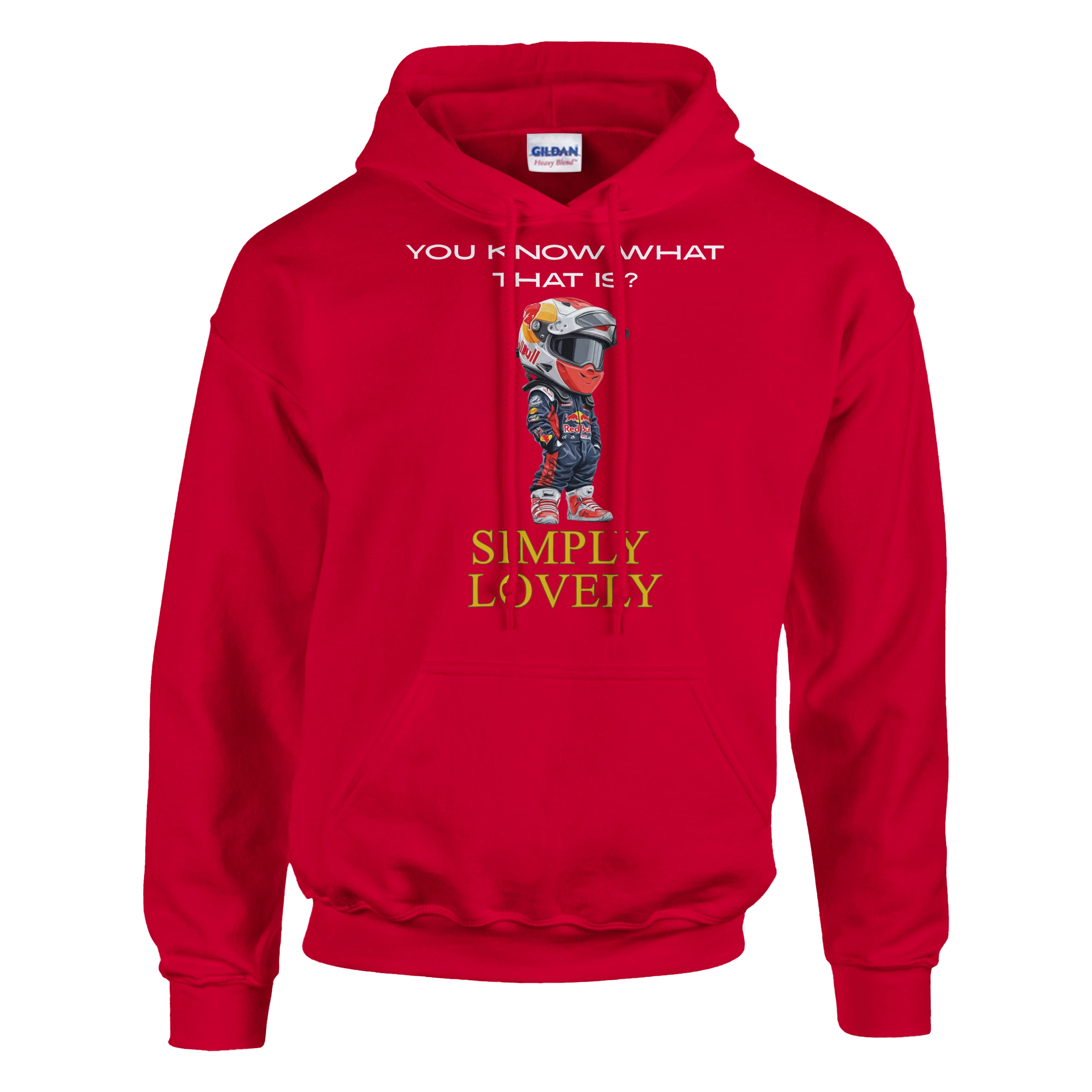 Simply Lovely: Unisex Pullover Hoodie