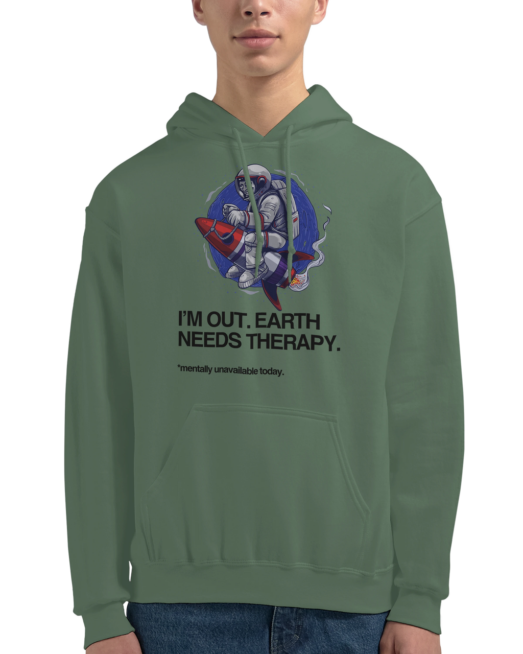 I'm Out: Unisex Pullover Hoodie