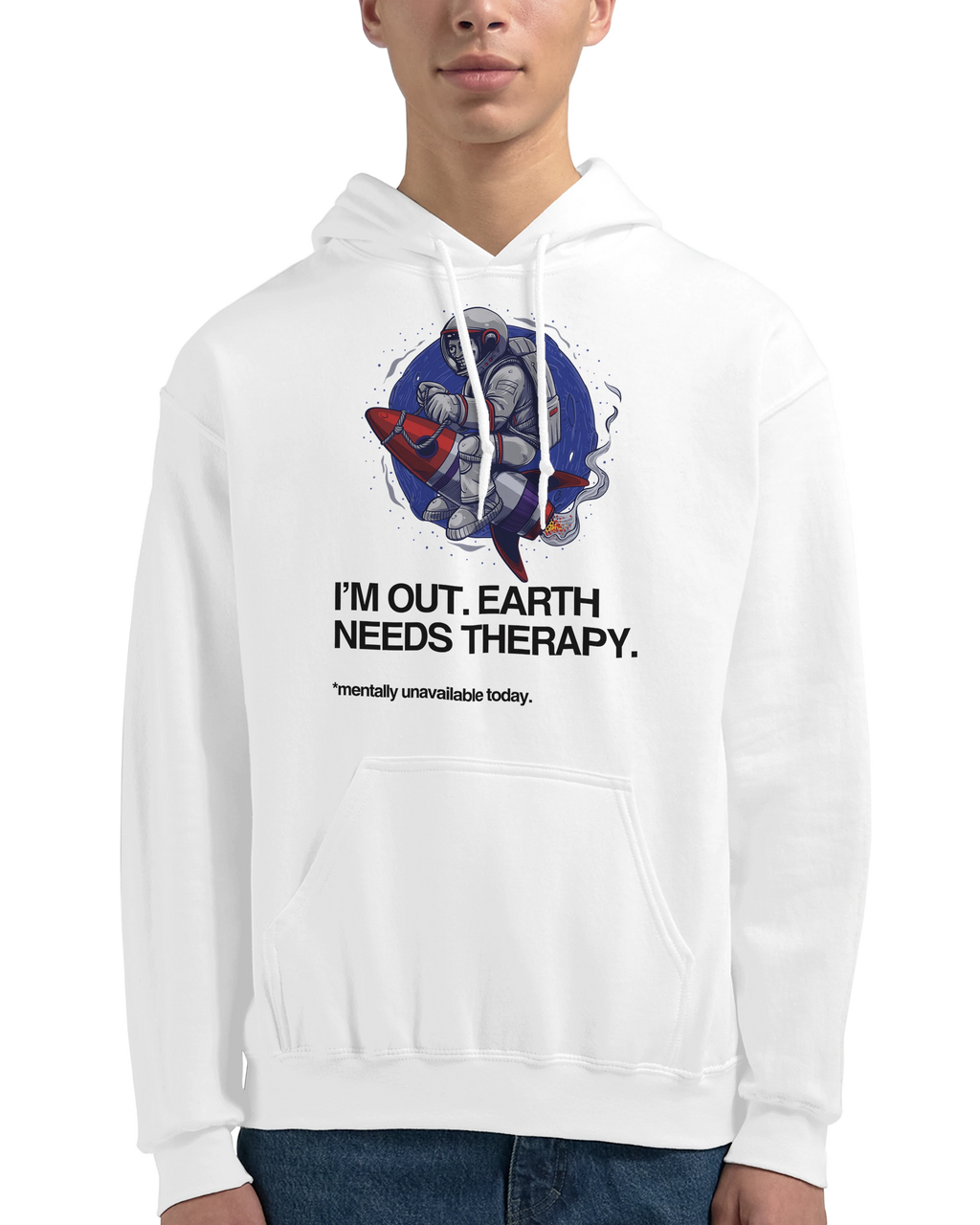 I'm Out: Unisex Pullover Hoodie