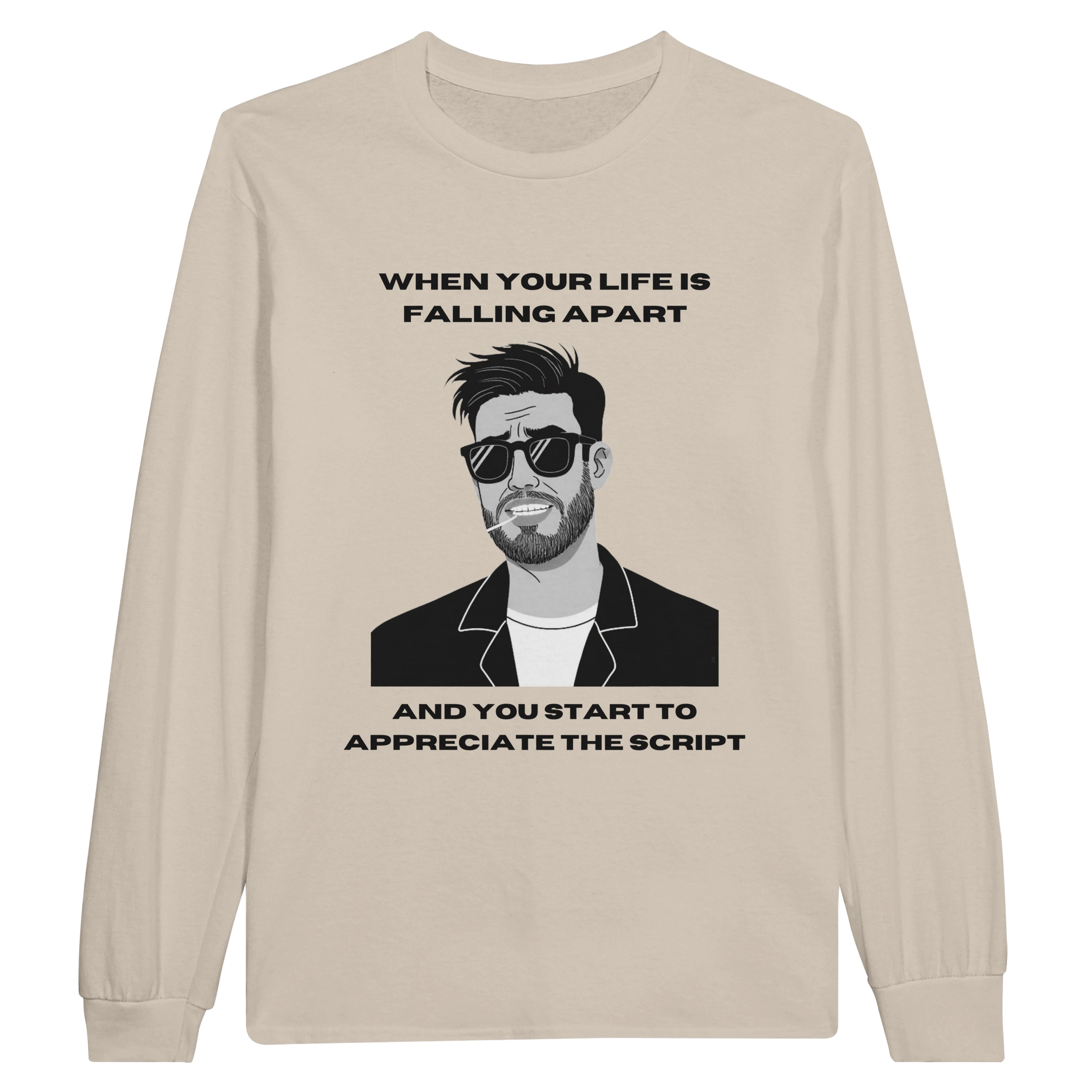 The Script: Unisex Longsleeve Tee