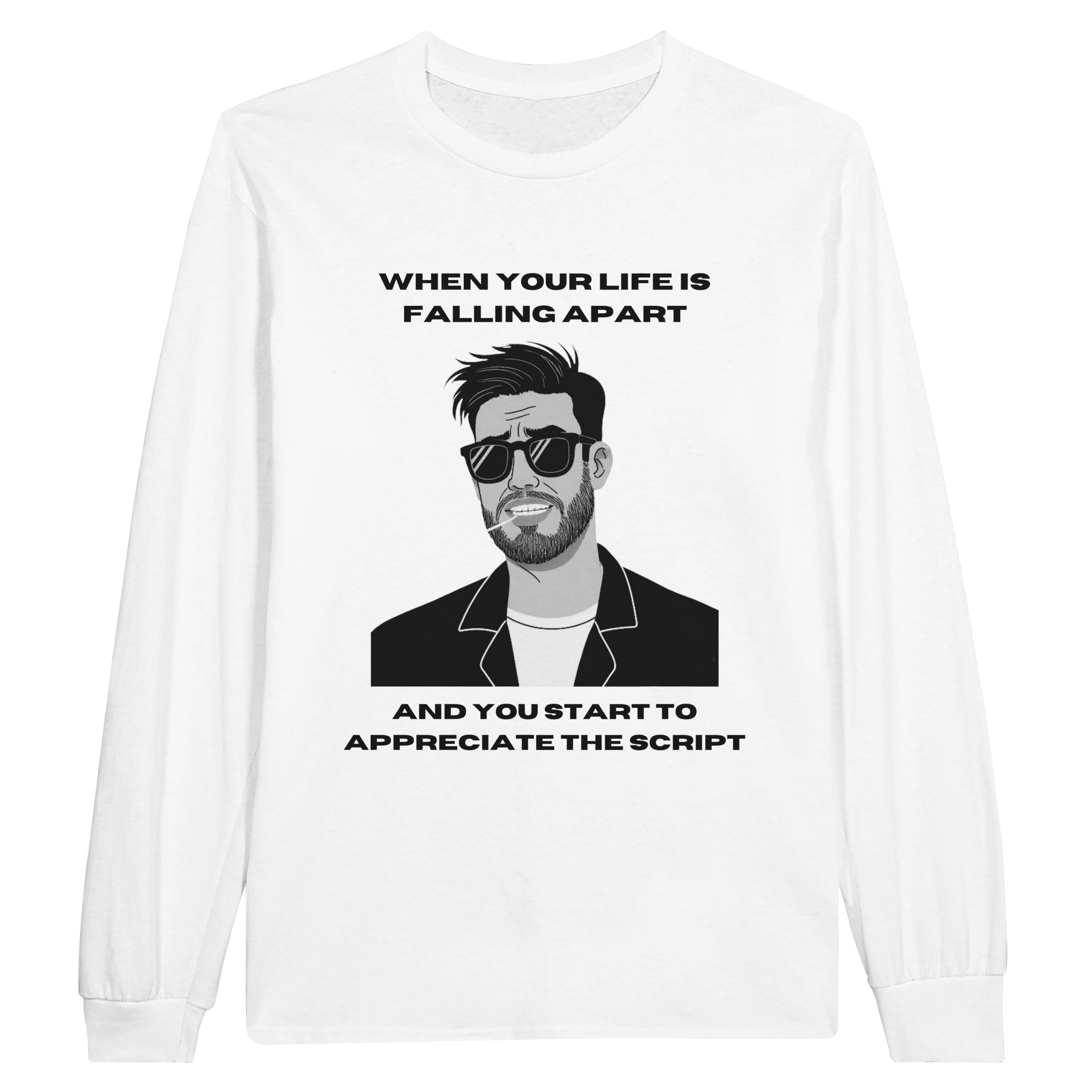 The Script: Unisex Longsleeve Tee