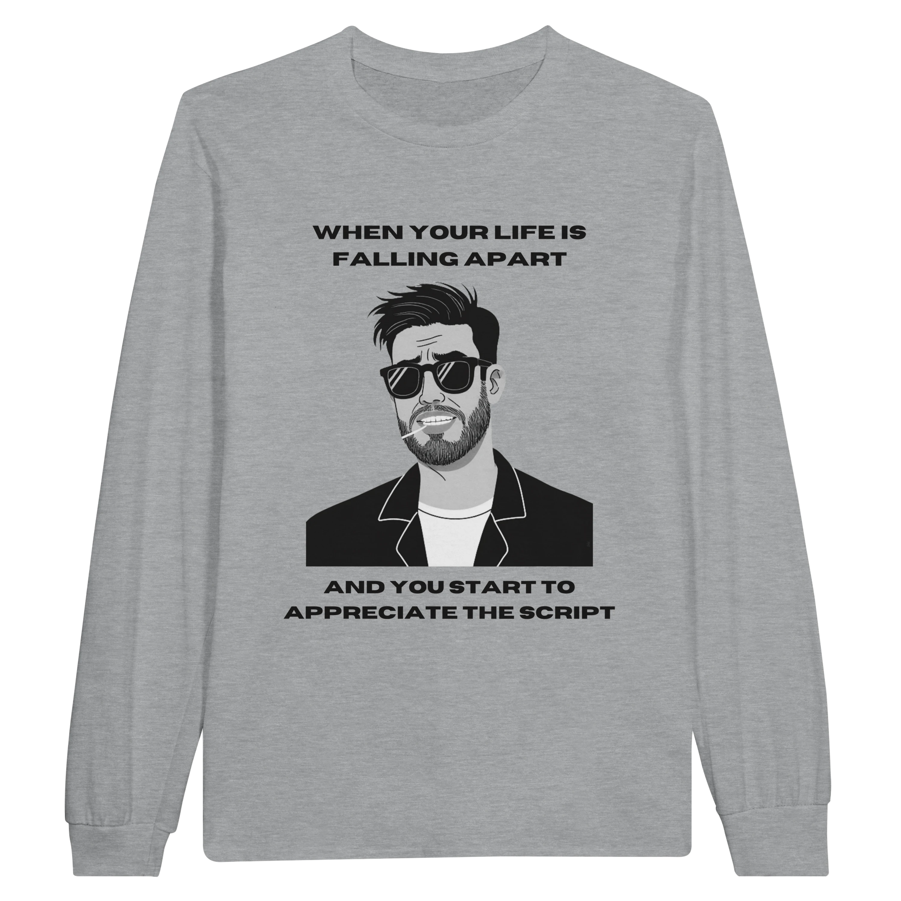 The Script: Unisex Longsleeve Tee