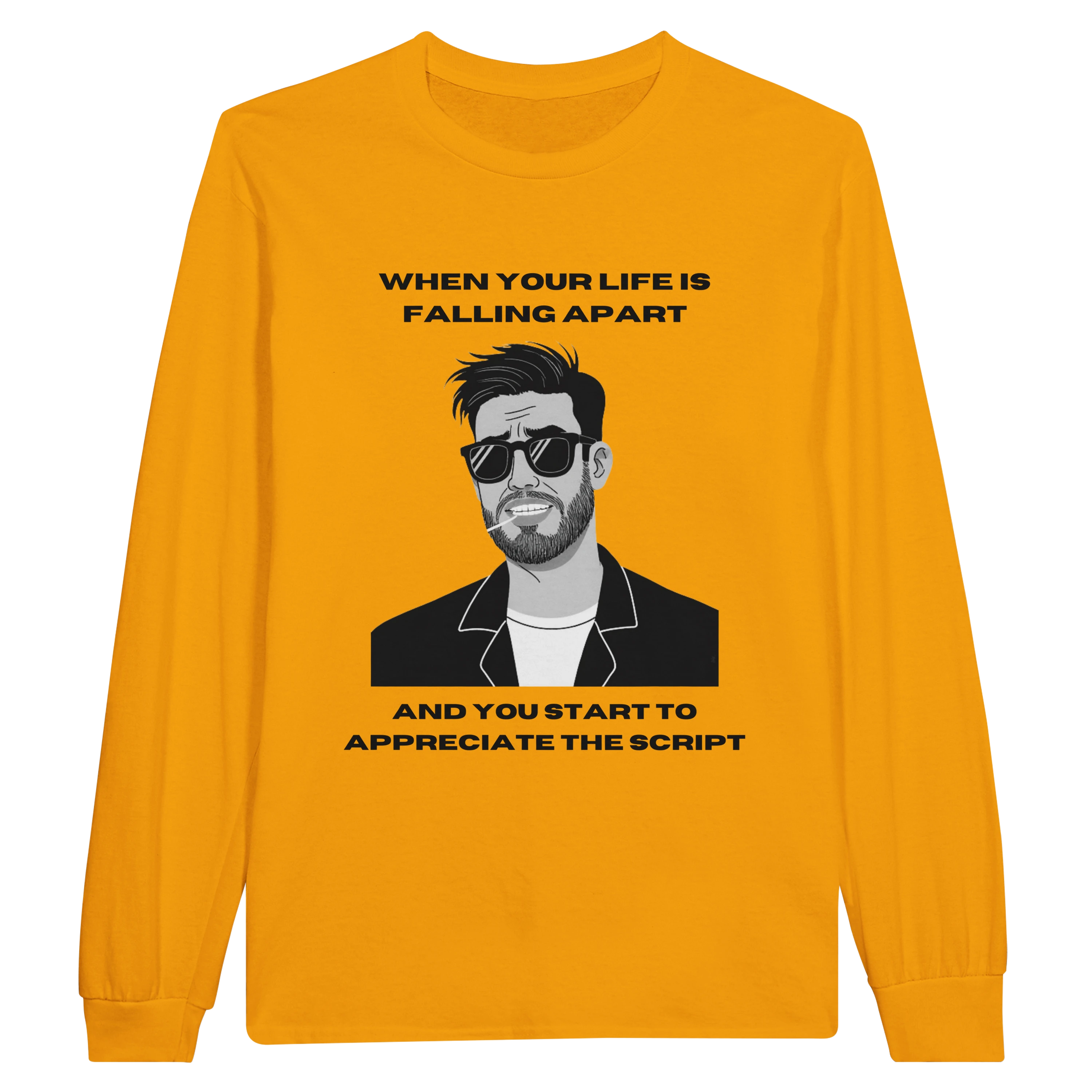 The Script: Unisex Longsleeve Tee