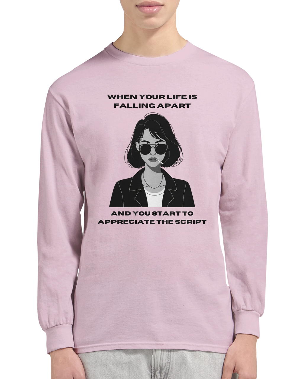 Trust the script: Unisex Longsleeve Tee