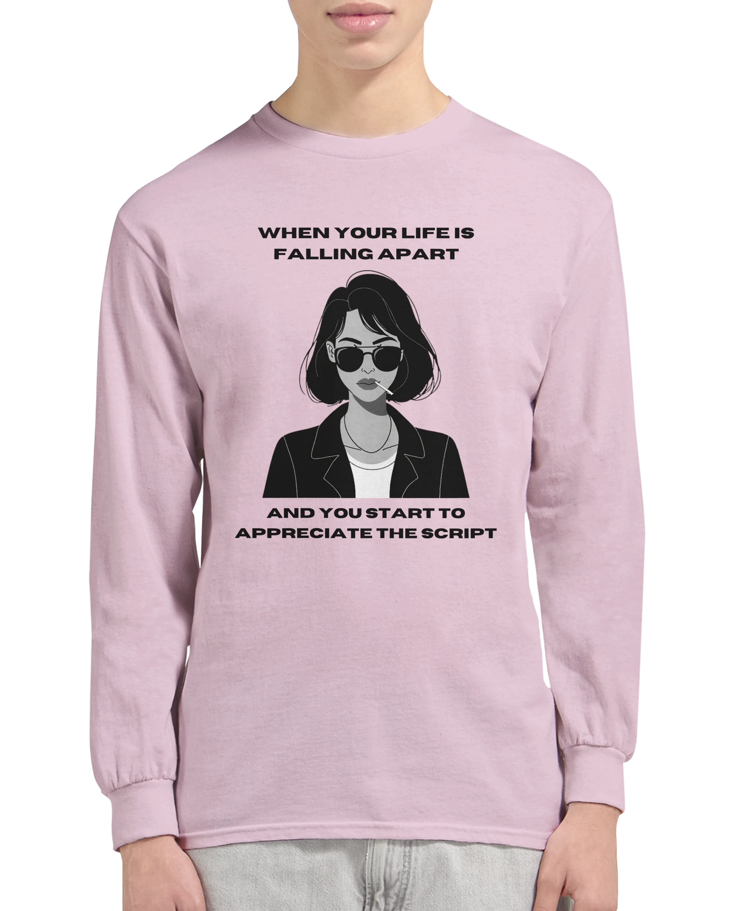 Trust the script: Unisex Longsleeve Tee