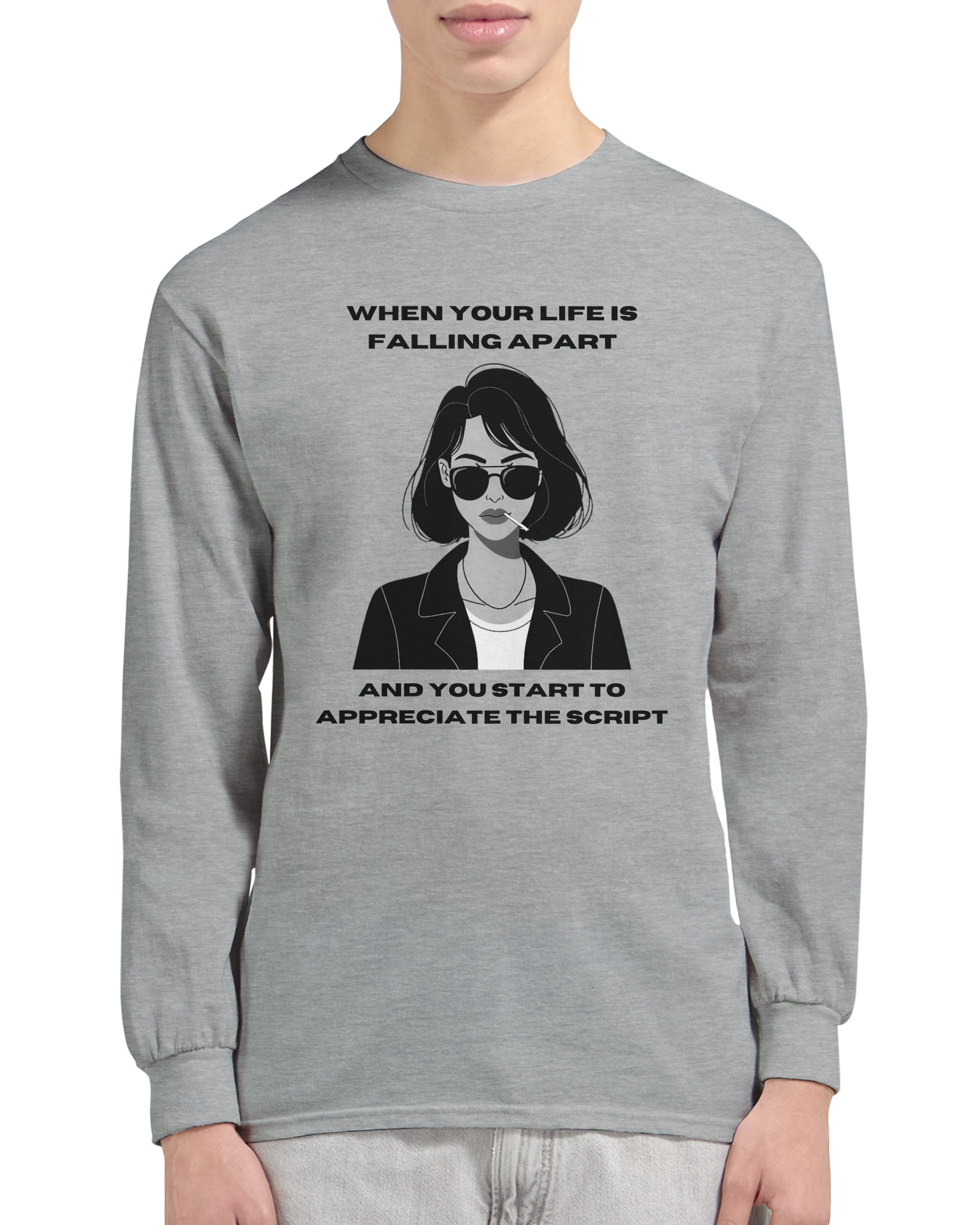 Trust the script: Unisex Longsleeve Tee