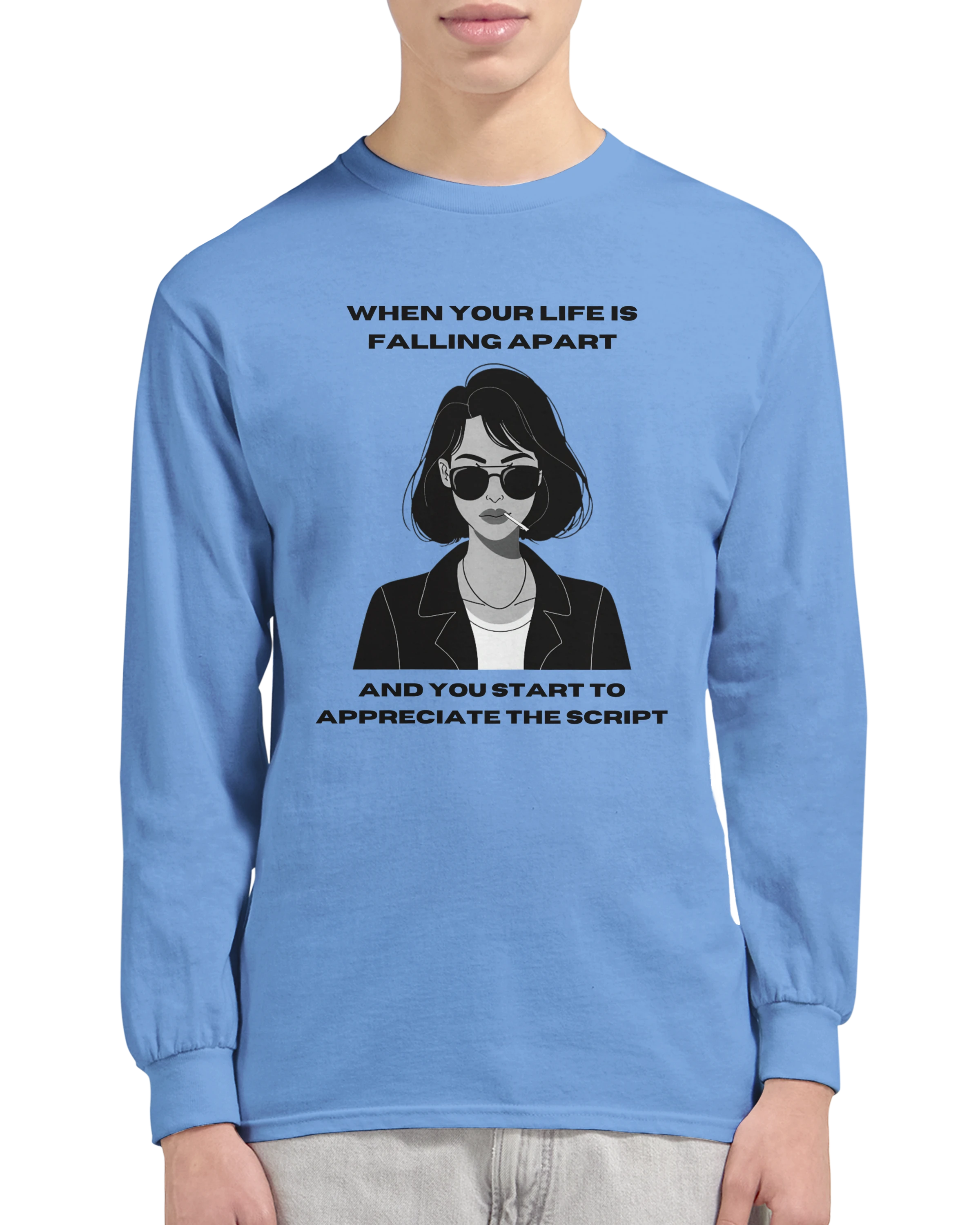 Trust the script: Unisex Longsleeve Tee