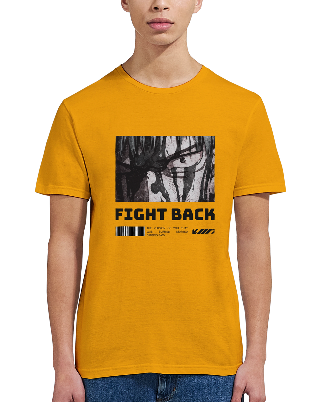 Fight Back - Light: Unisex Crewneck Tee