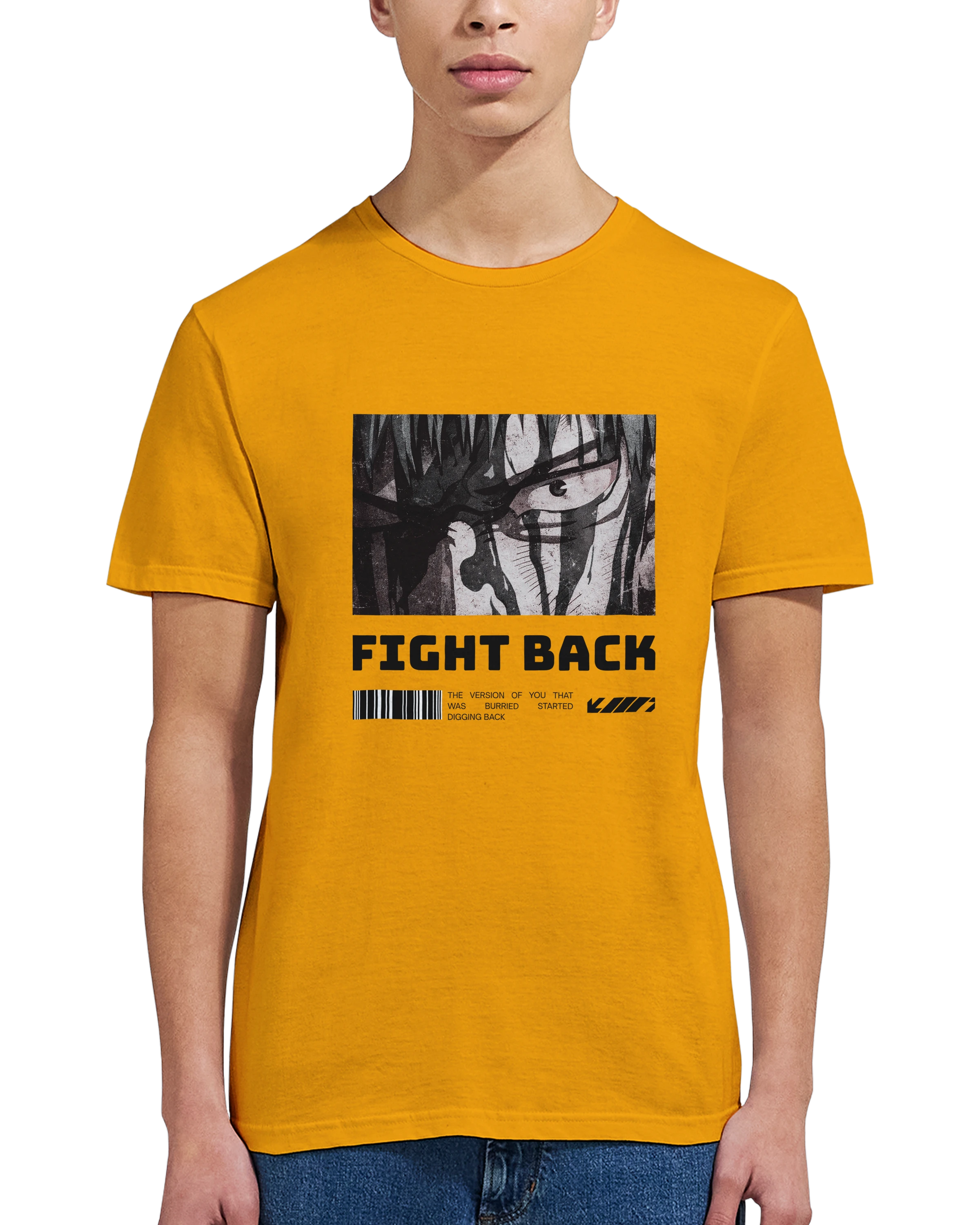 Fight Back - Light: Unisex Crewneck Tee