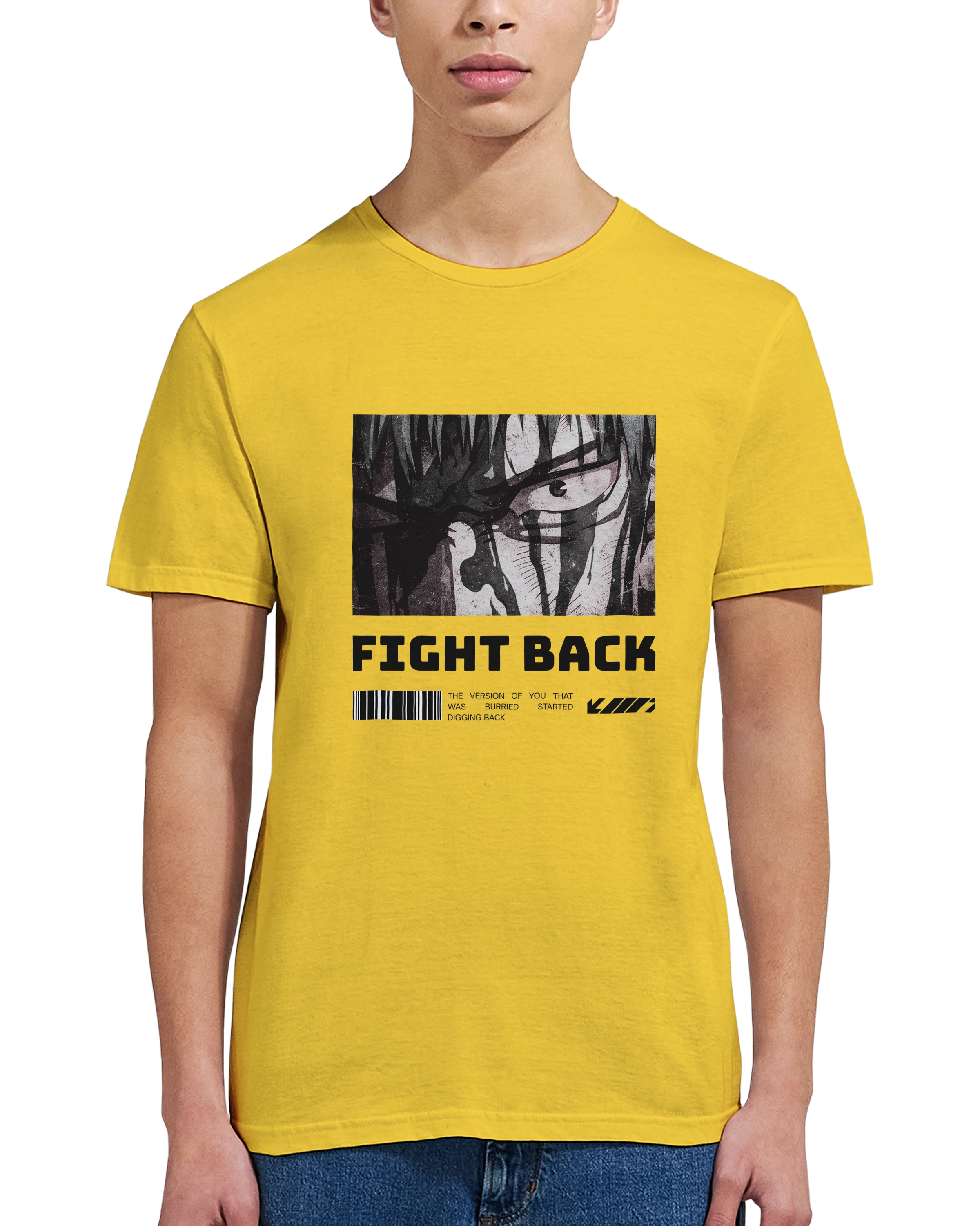 Fight Back - Light: Unisex Crewneck Tee