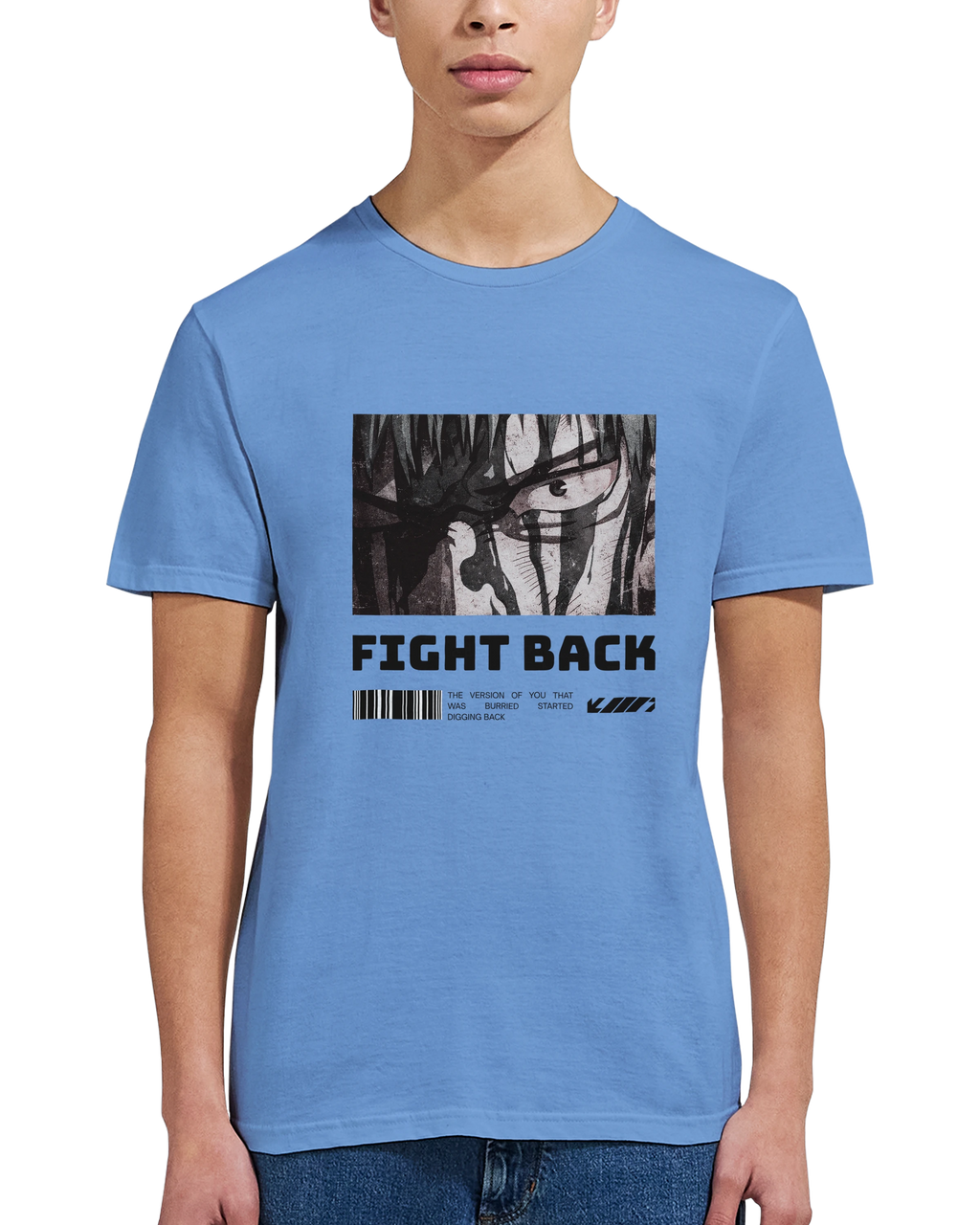 Fight Back - Light: Unisex Crewneck Tee