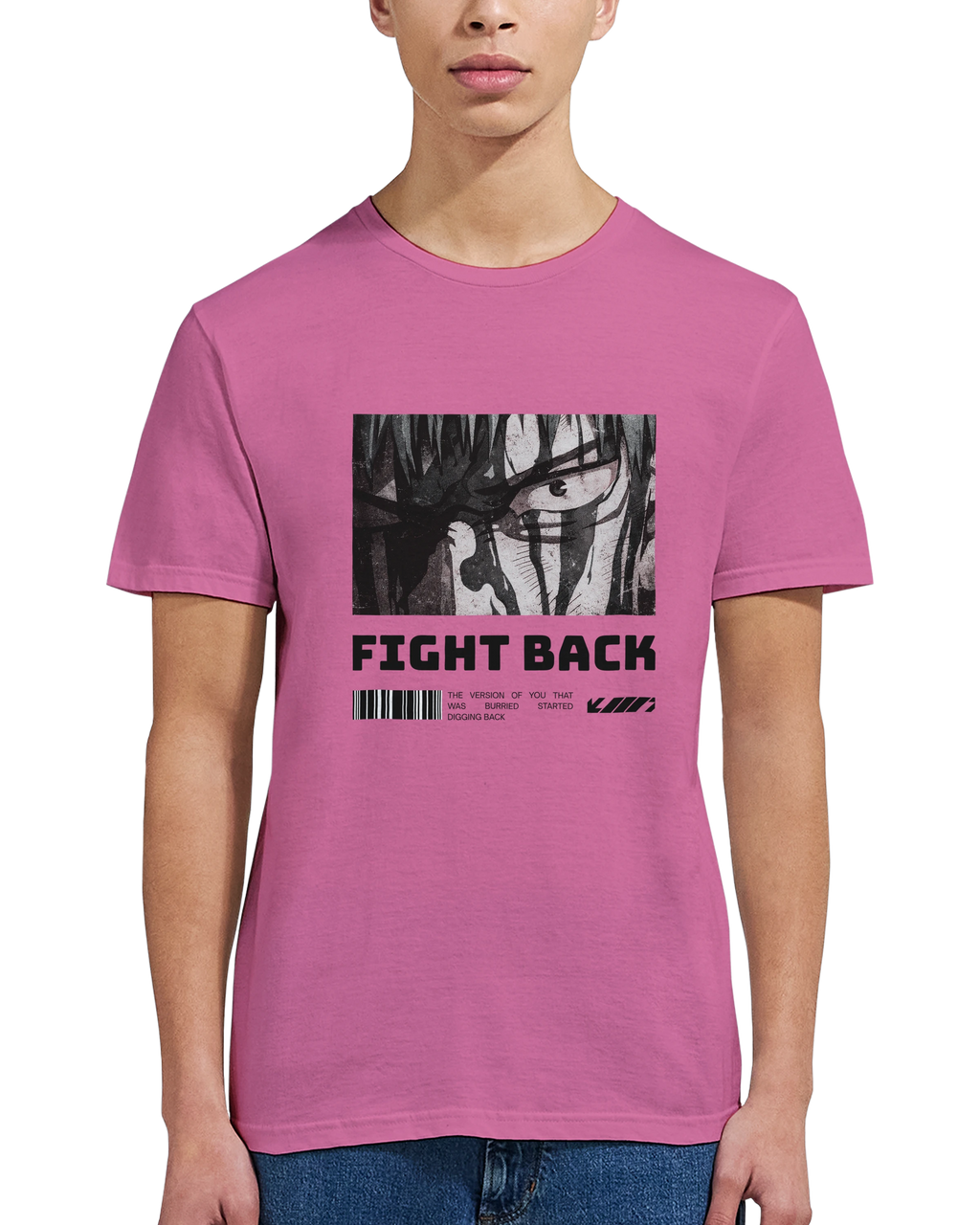 Fight Back - Light: Unisex Crewneck Tee