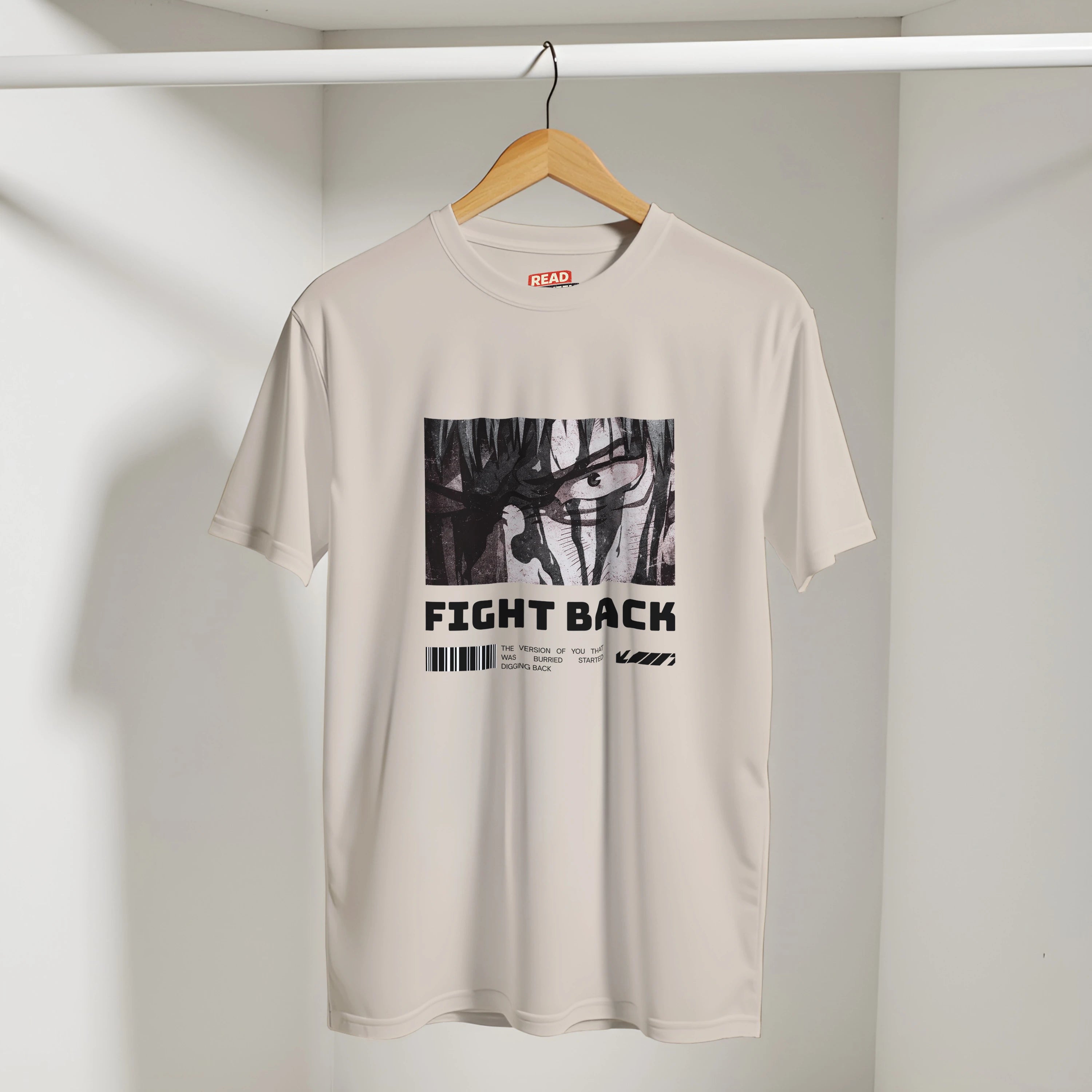 Fight Back - Light: Unisex Crewneck Tee