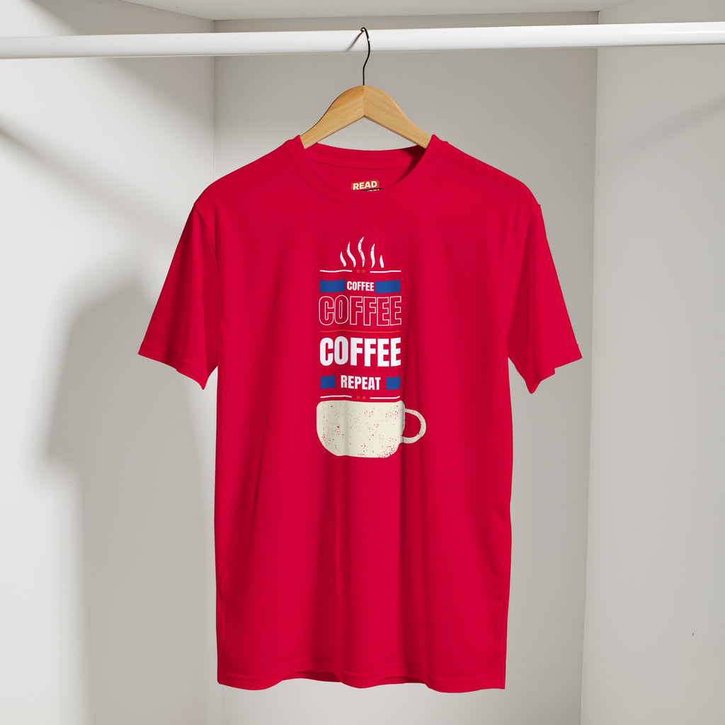 Fueled by Coffee: Unisex Crewneck Tee